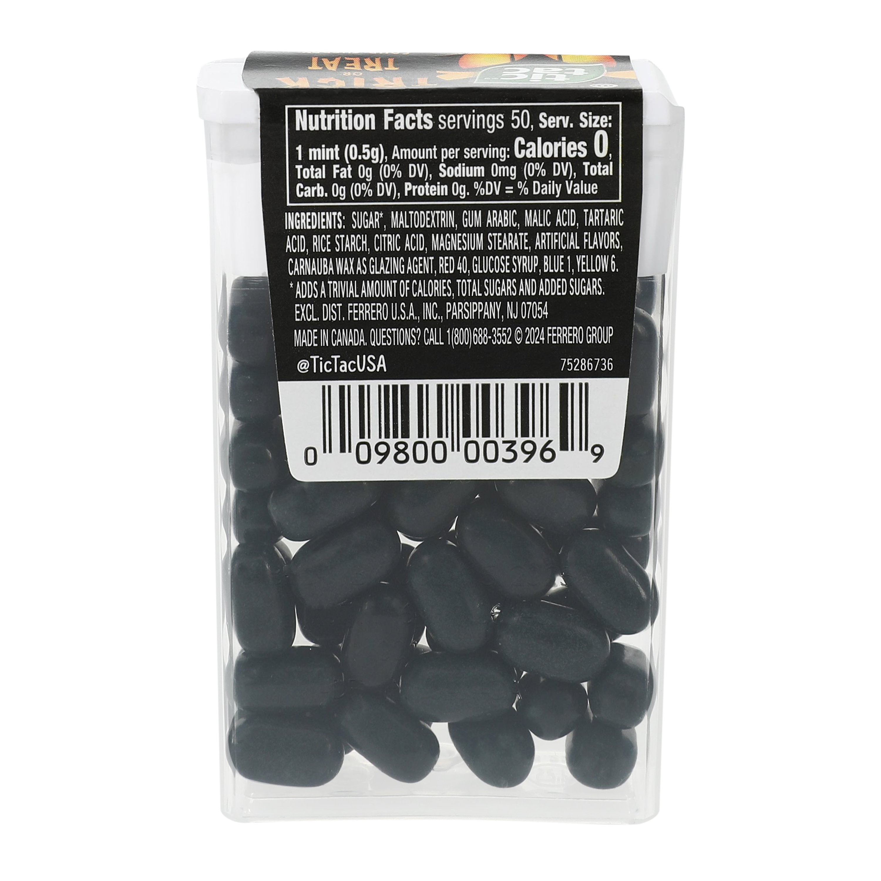 Tic Tac Sour Black Cherry