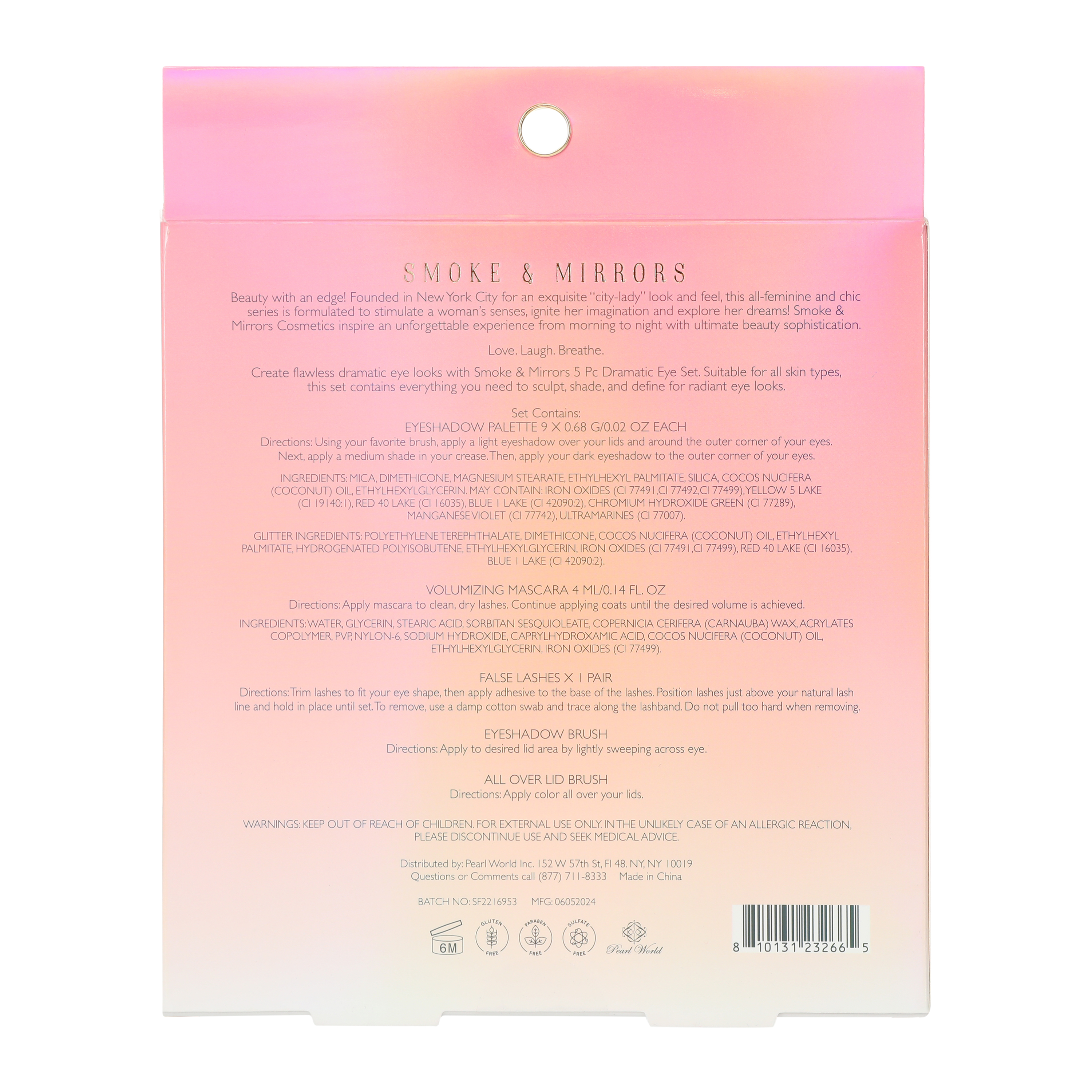 Smoke & Mirrors Dramatic Eye Set 5-Piece