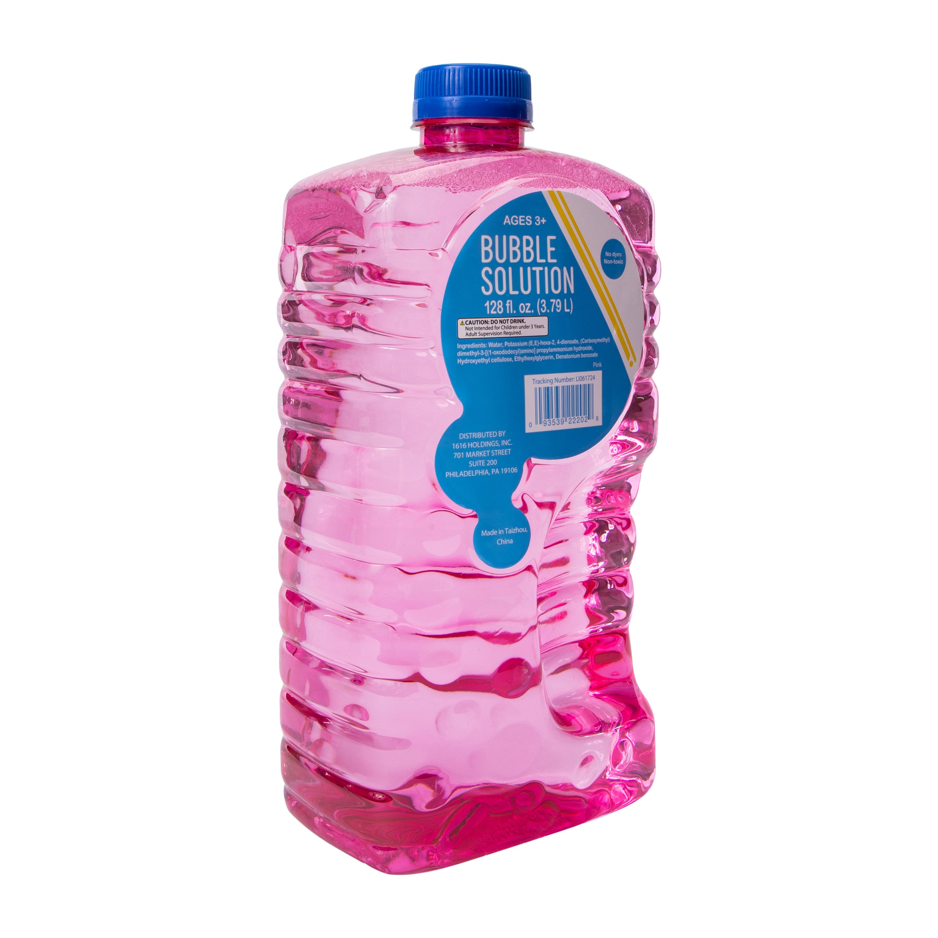 Pink Bubble Solution 128oz