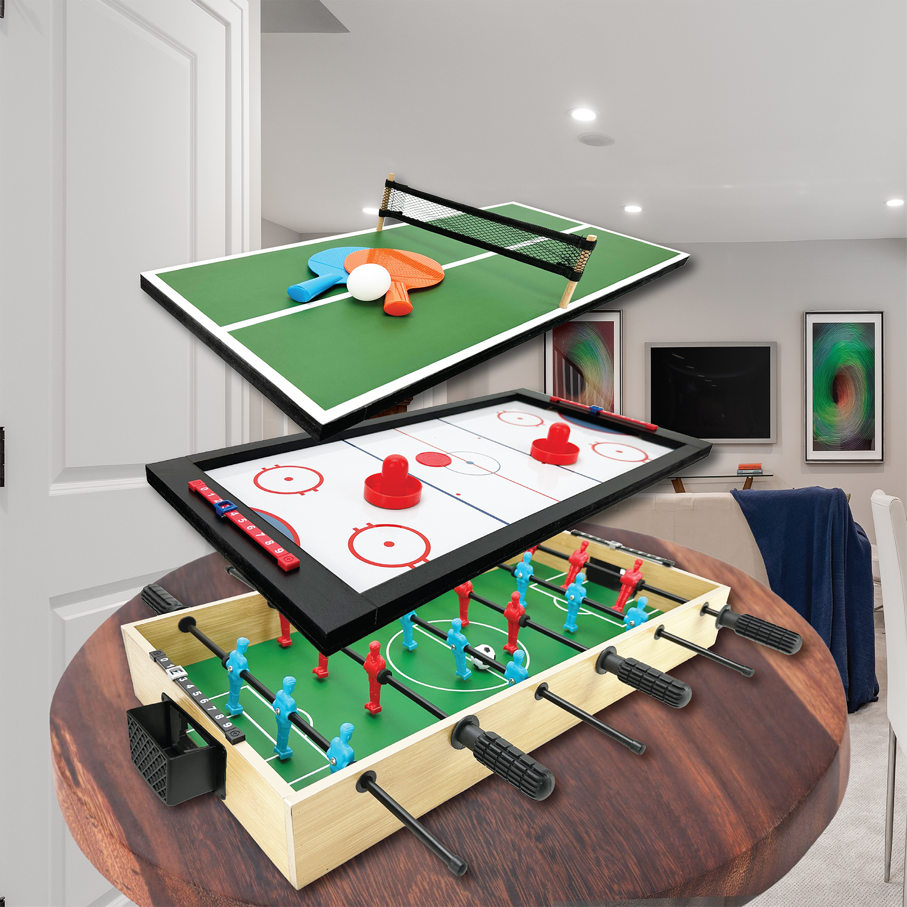 3-In-1 Tabletop Game