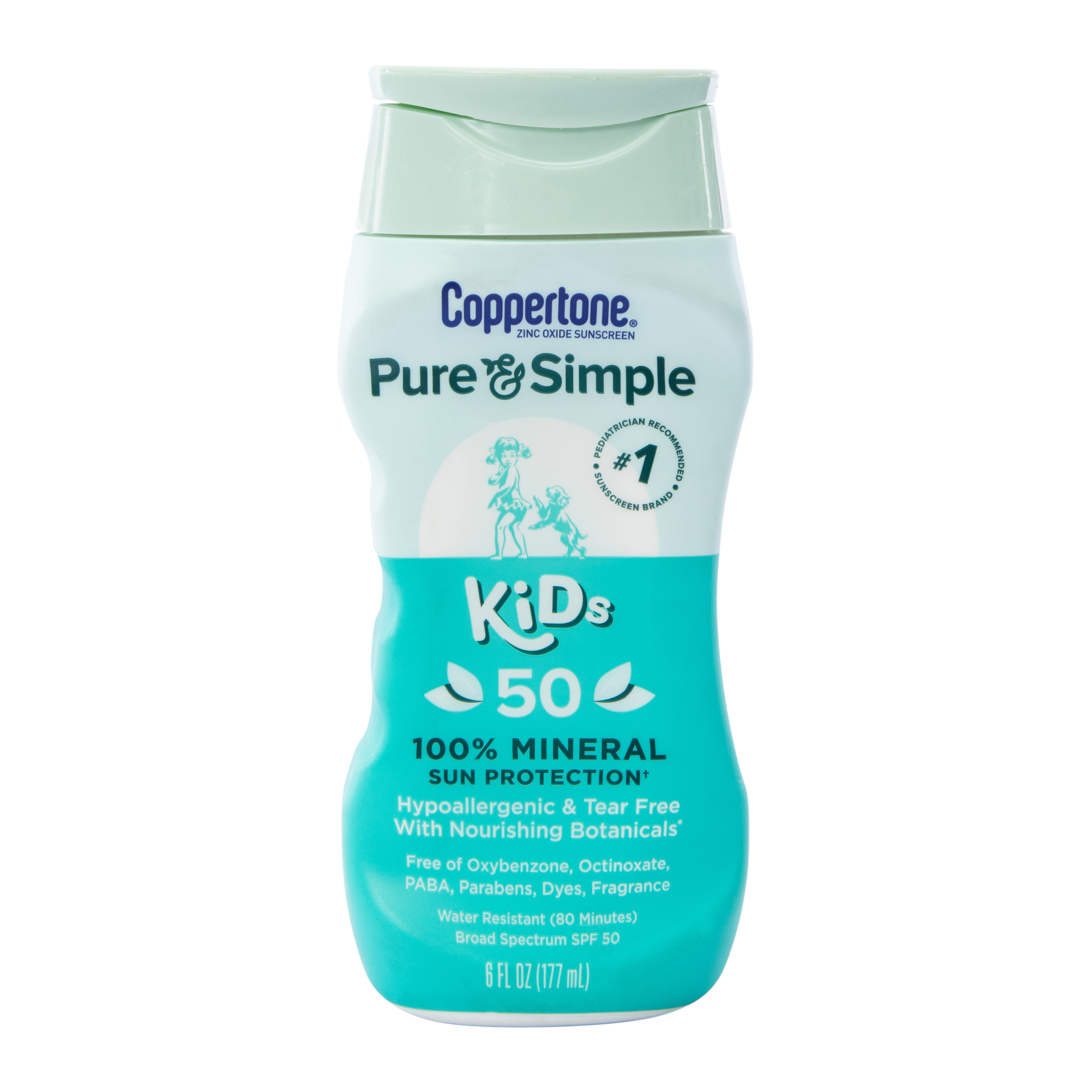 Coppertone® Pure & Simple Kid's SPF 50 Sunscreen Lotion 6oz