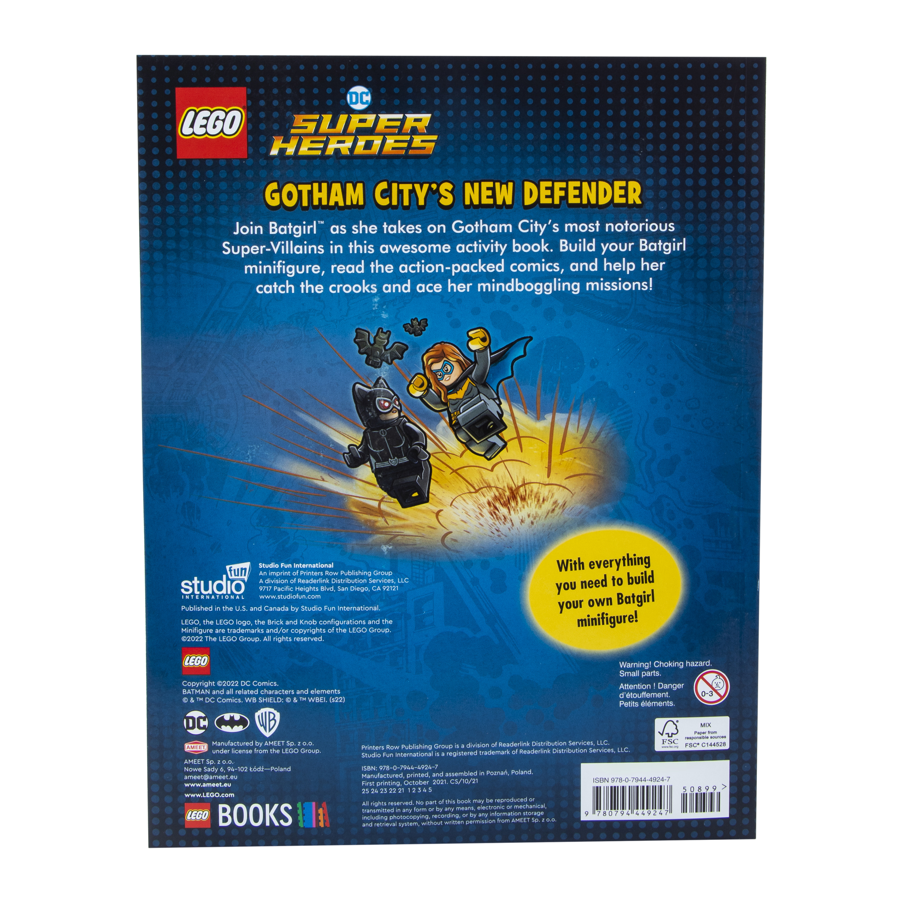 Lego® DC Super Heroes Activity Book - Gotham City's New Defender