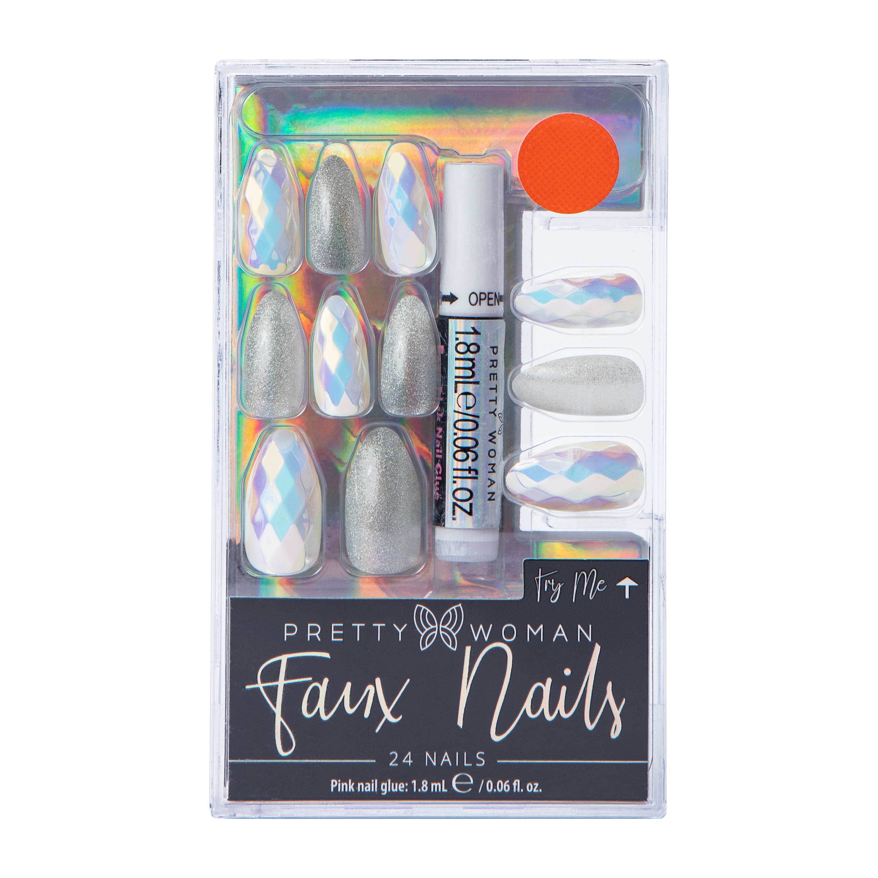Pretty Woman Faux Nails 24-Nails
