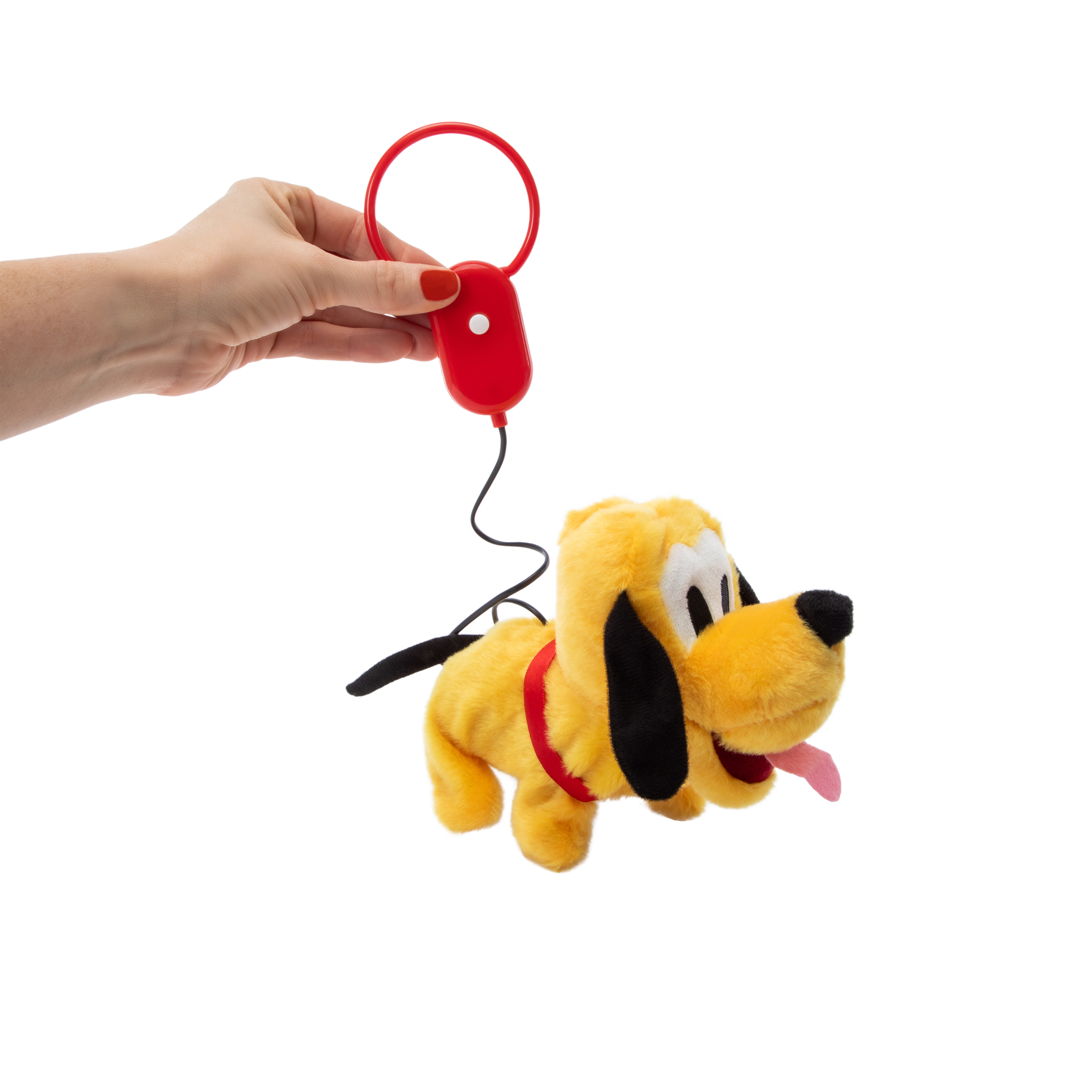 Disney Wire Leash Controlled The Pluto Plush Toy