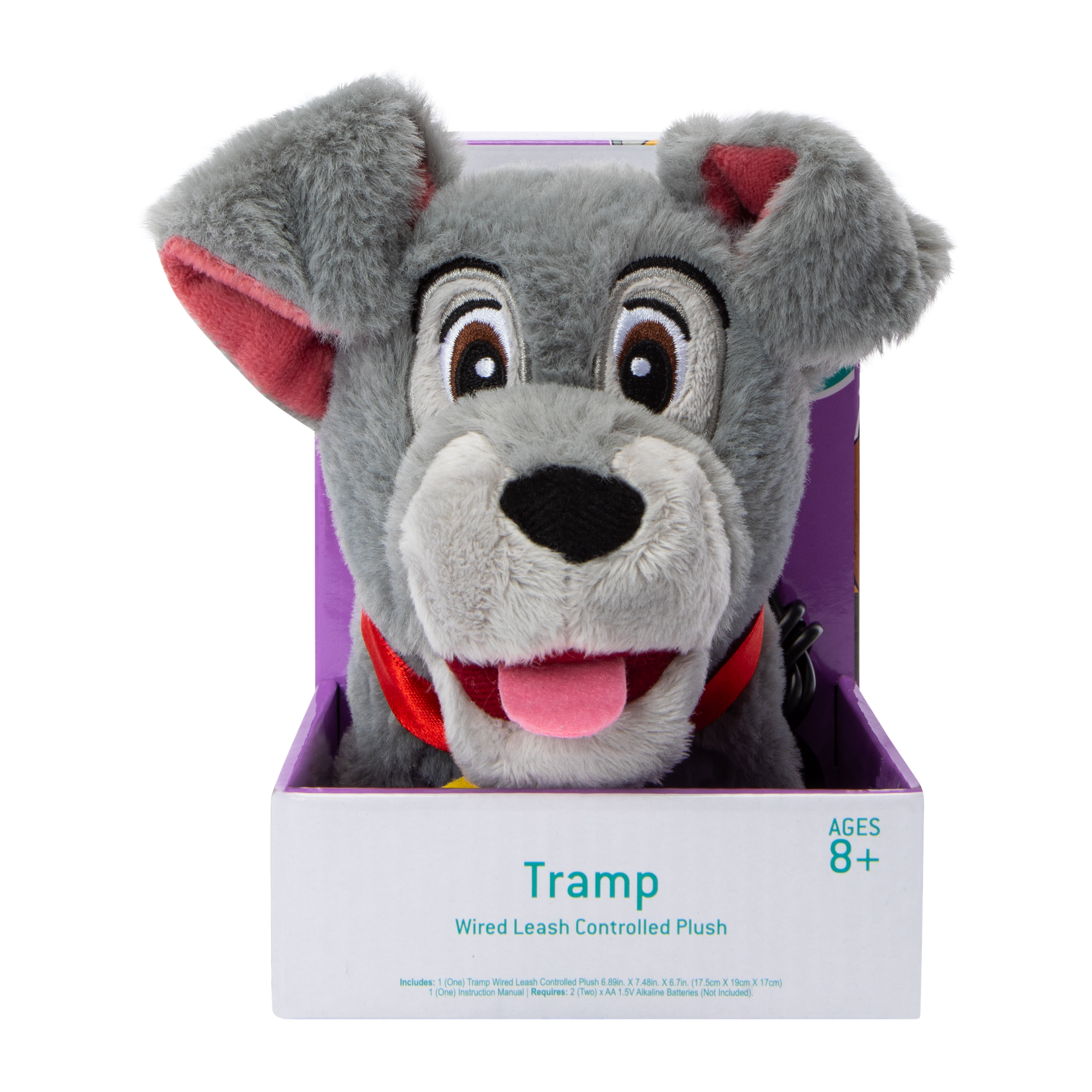 Disney Wire Leash Controlled The Tramp Plush Toy