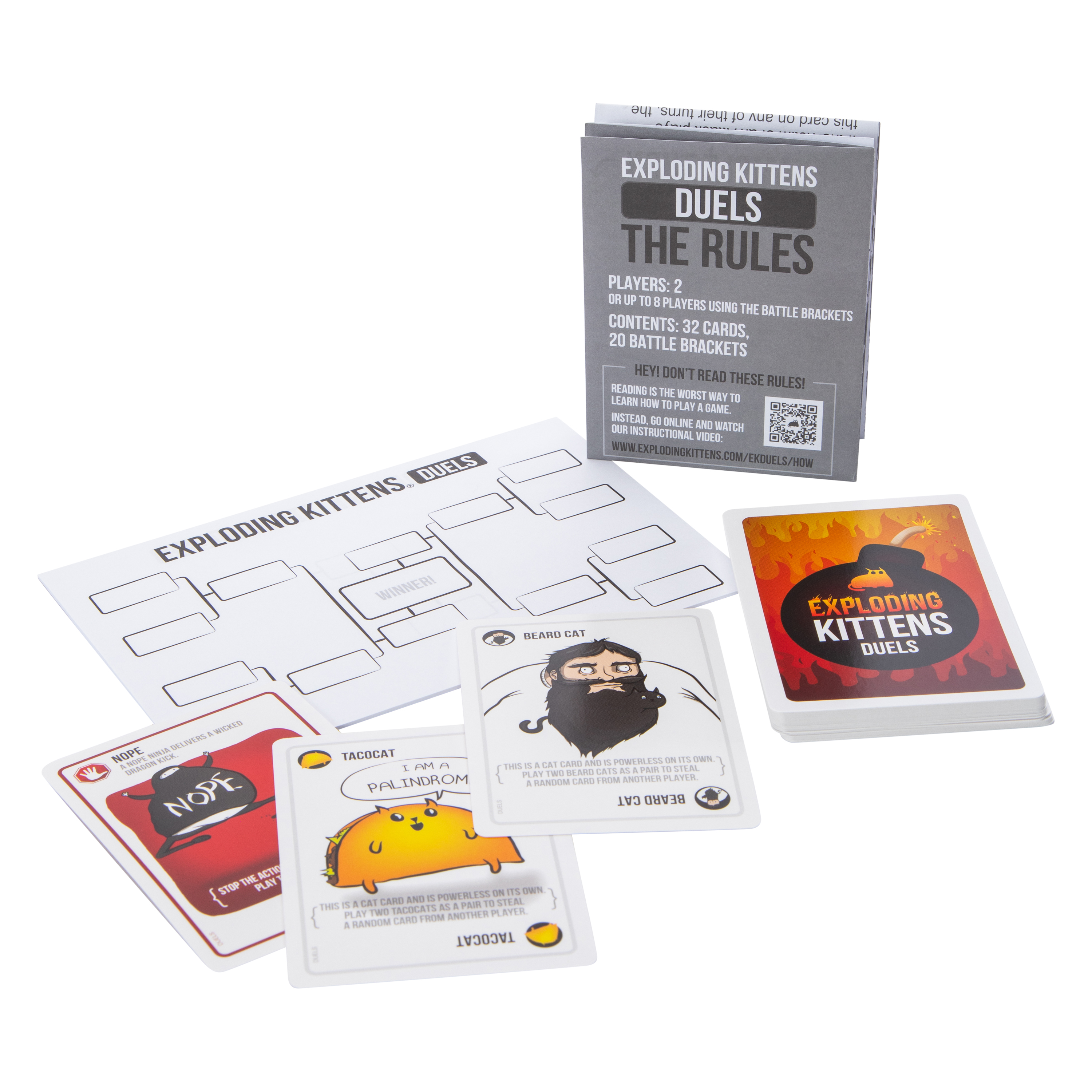 Exploding Kittens® Duel Card Game