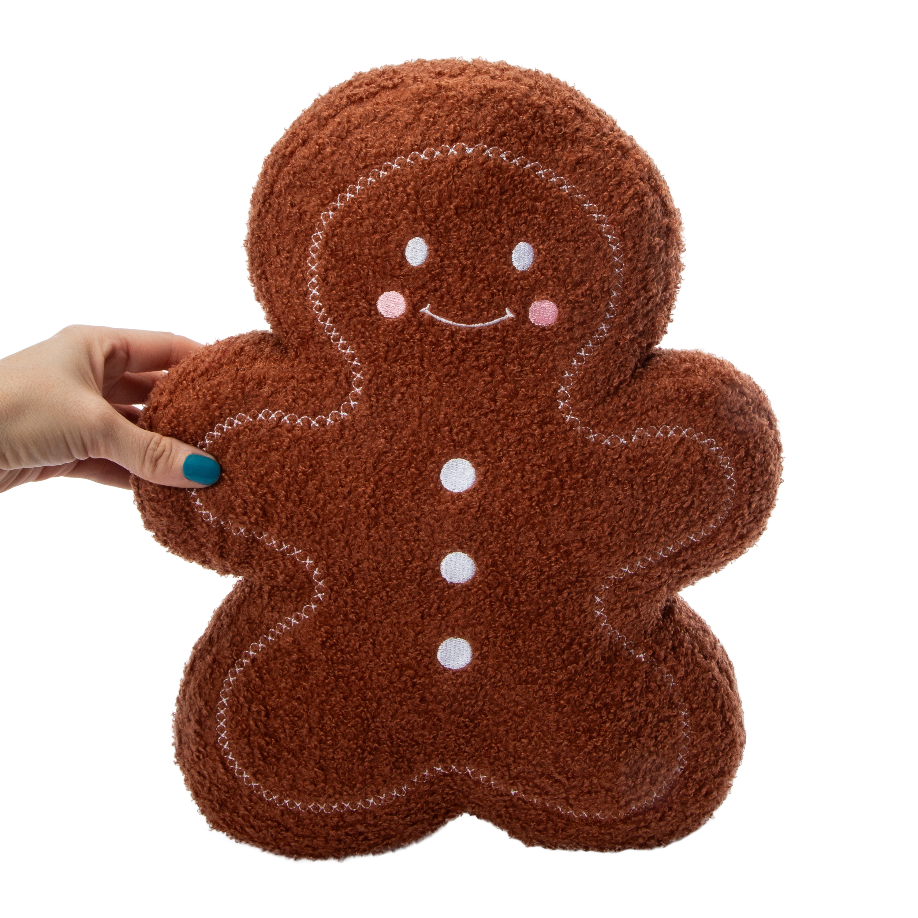 Gingerbread Throw Pillow 12in x 16in