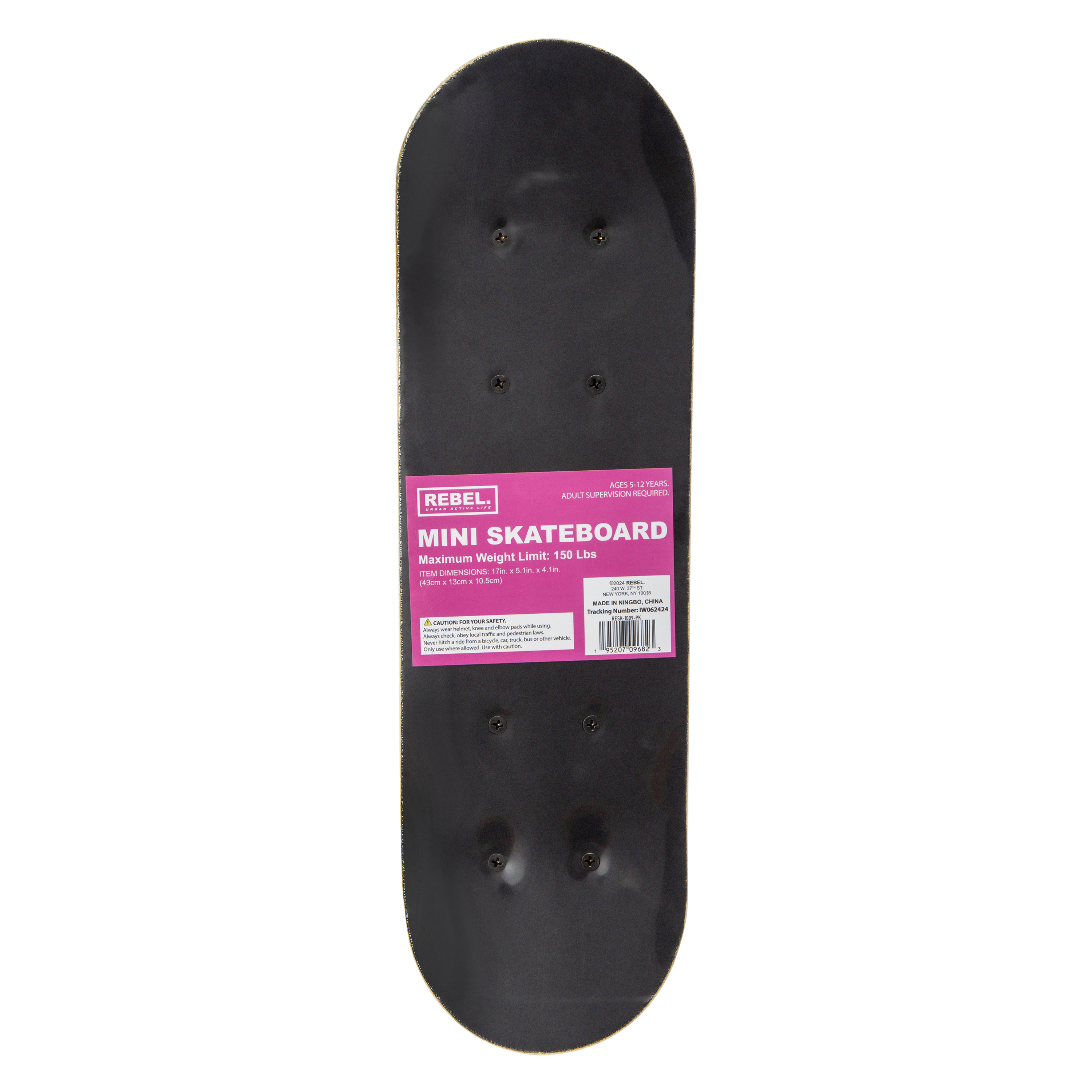 Printed Mini Skateboard 17in