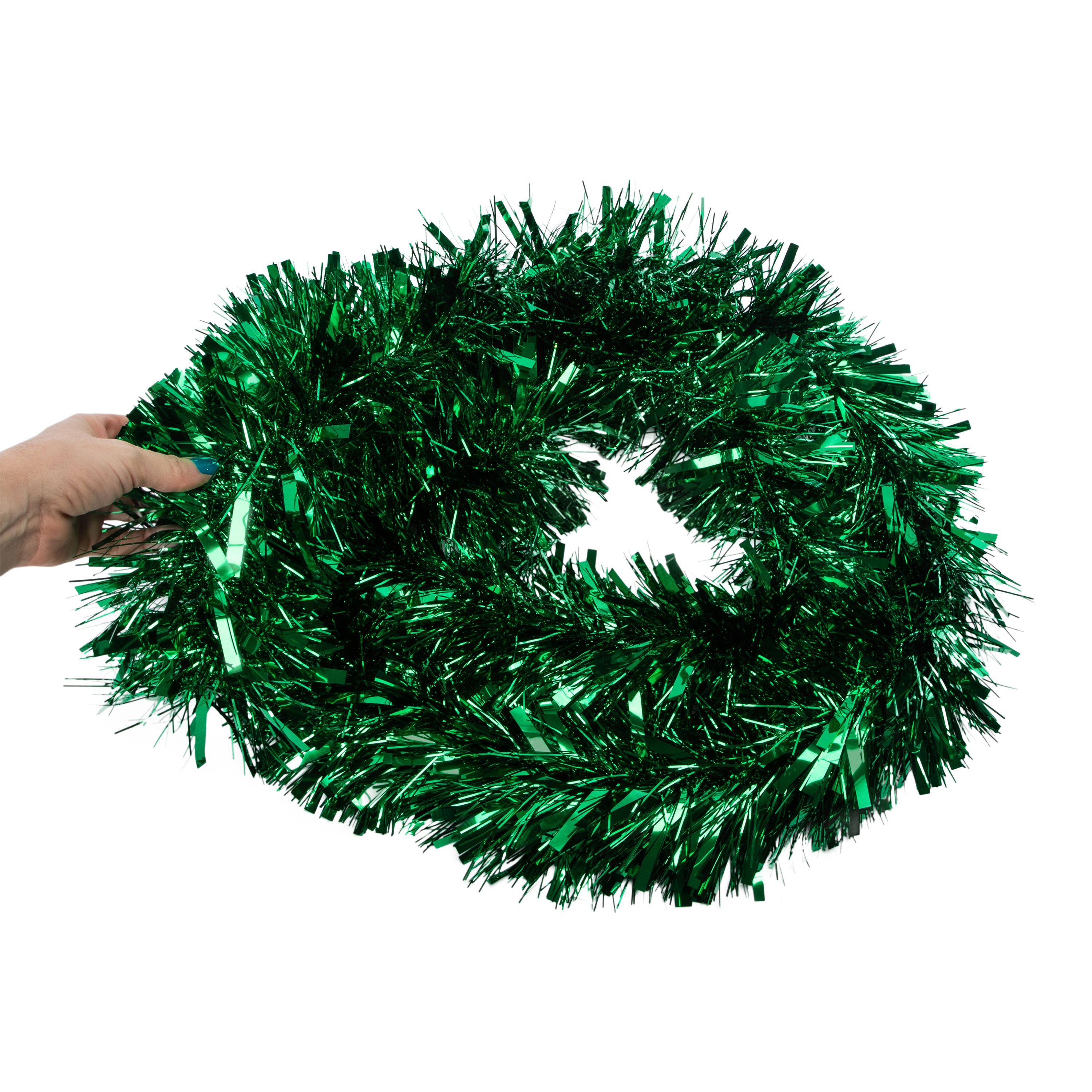 Tinsel Christmas Garland 9ft