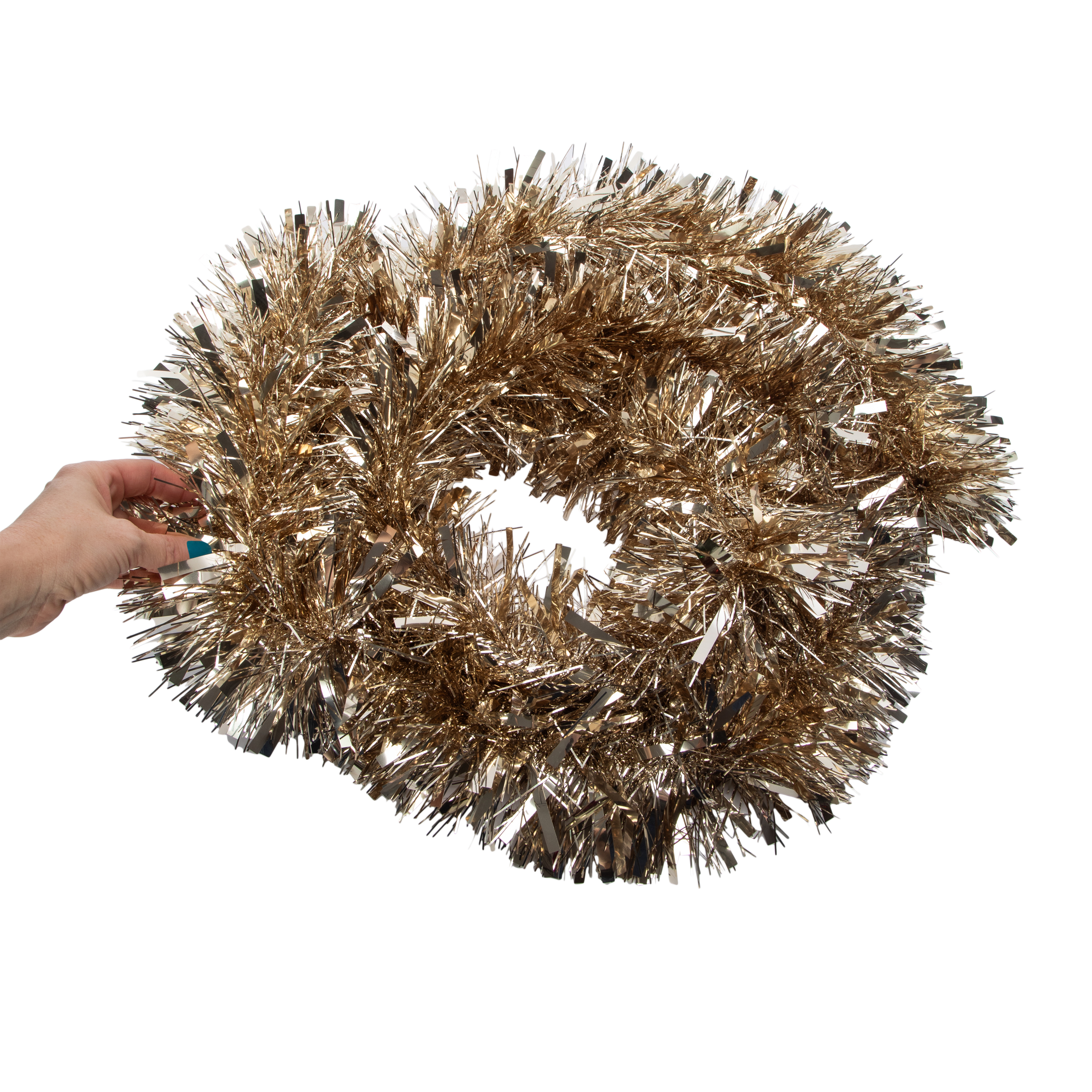 Tinsel Christmas Garland 9ft