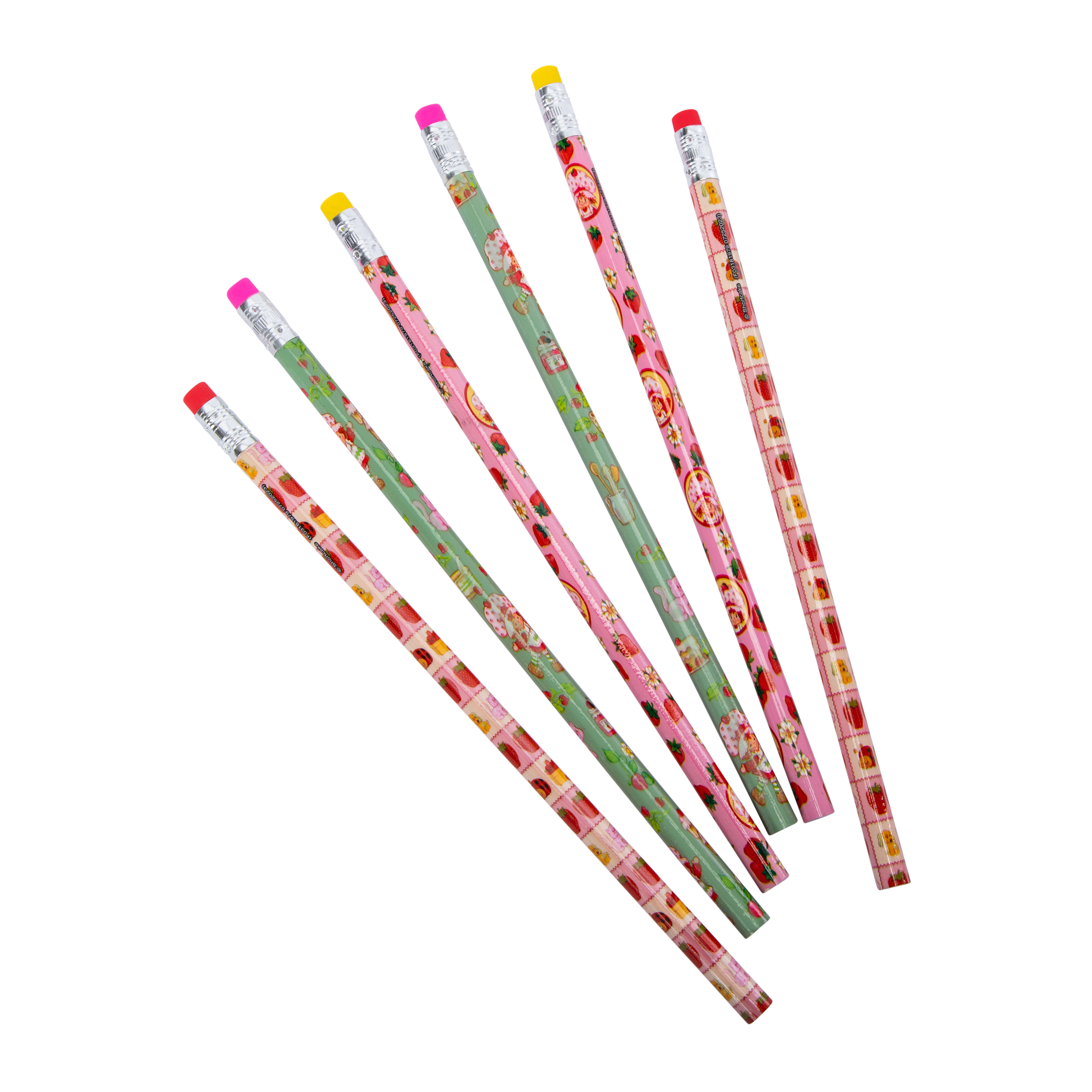 Branded Character No. 2 Lead Pencils 6-Count