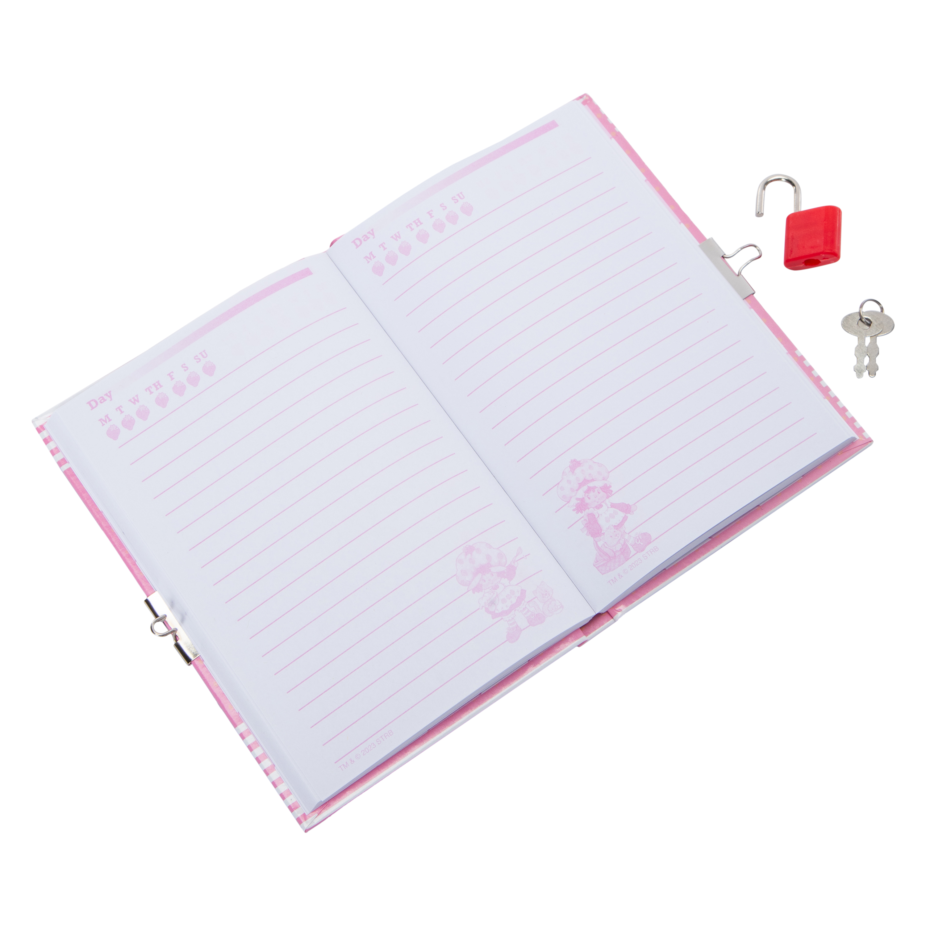 Strawberry Shortcake™ Diary With Key & Lock