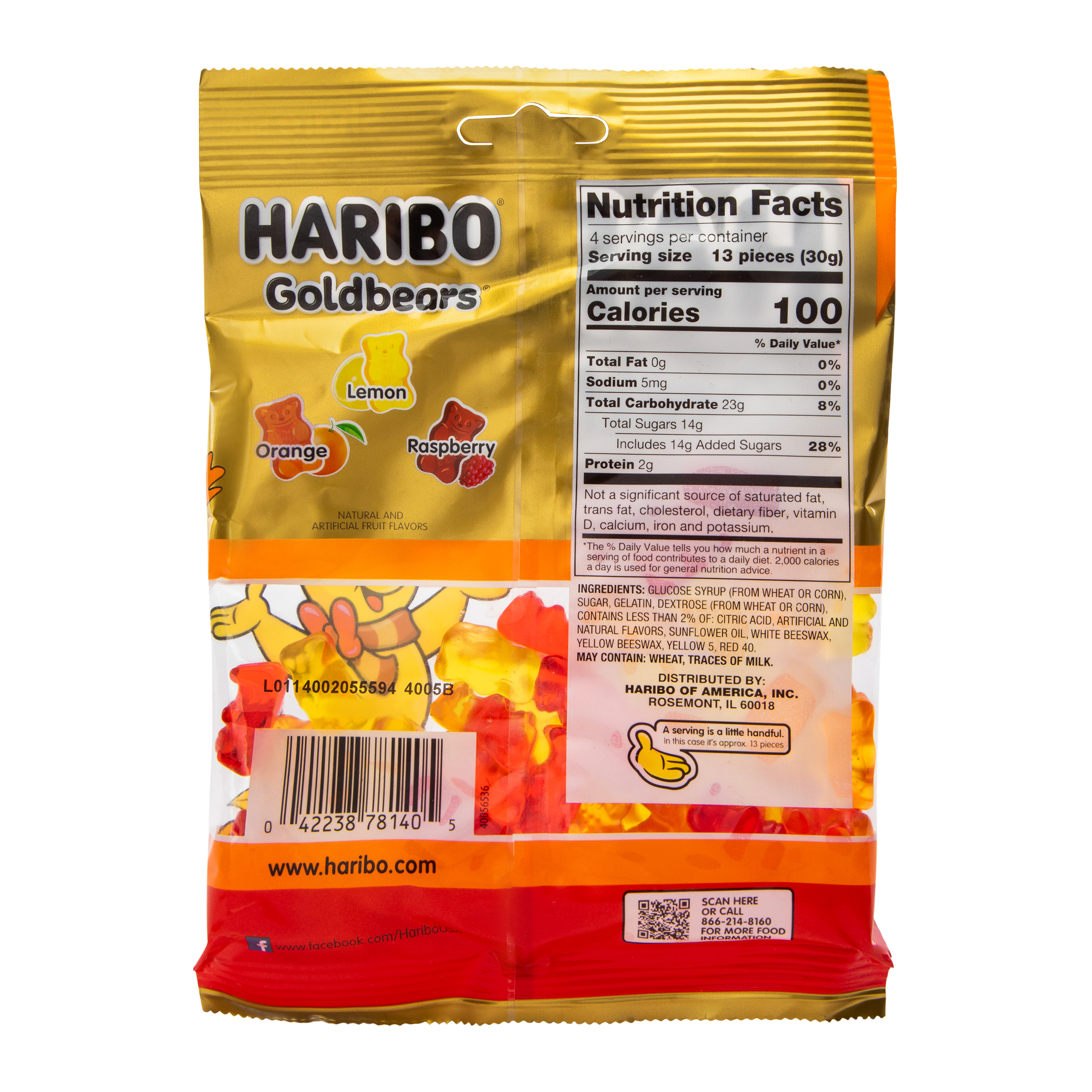 Haribo® Goldbears® Gummi Candy 4oz - Fall Edition