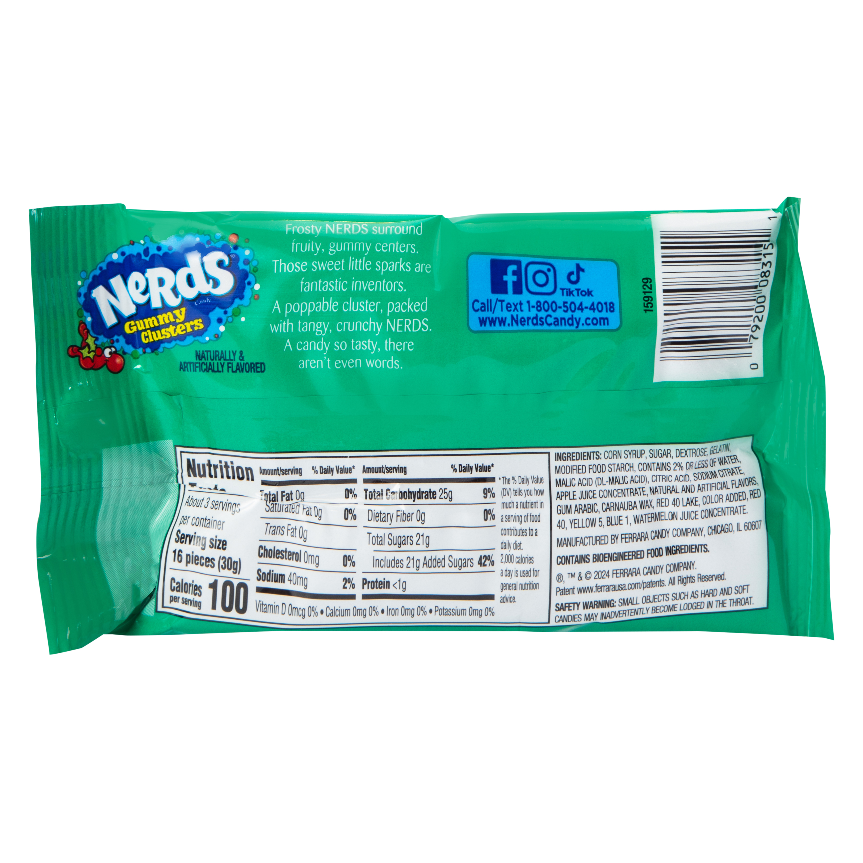 Nerds® Frosty Gummy Cluster Candies 3oz