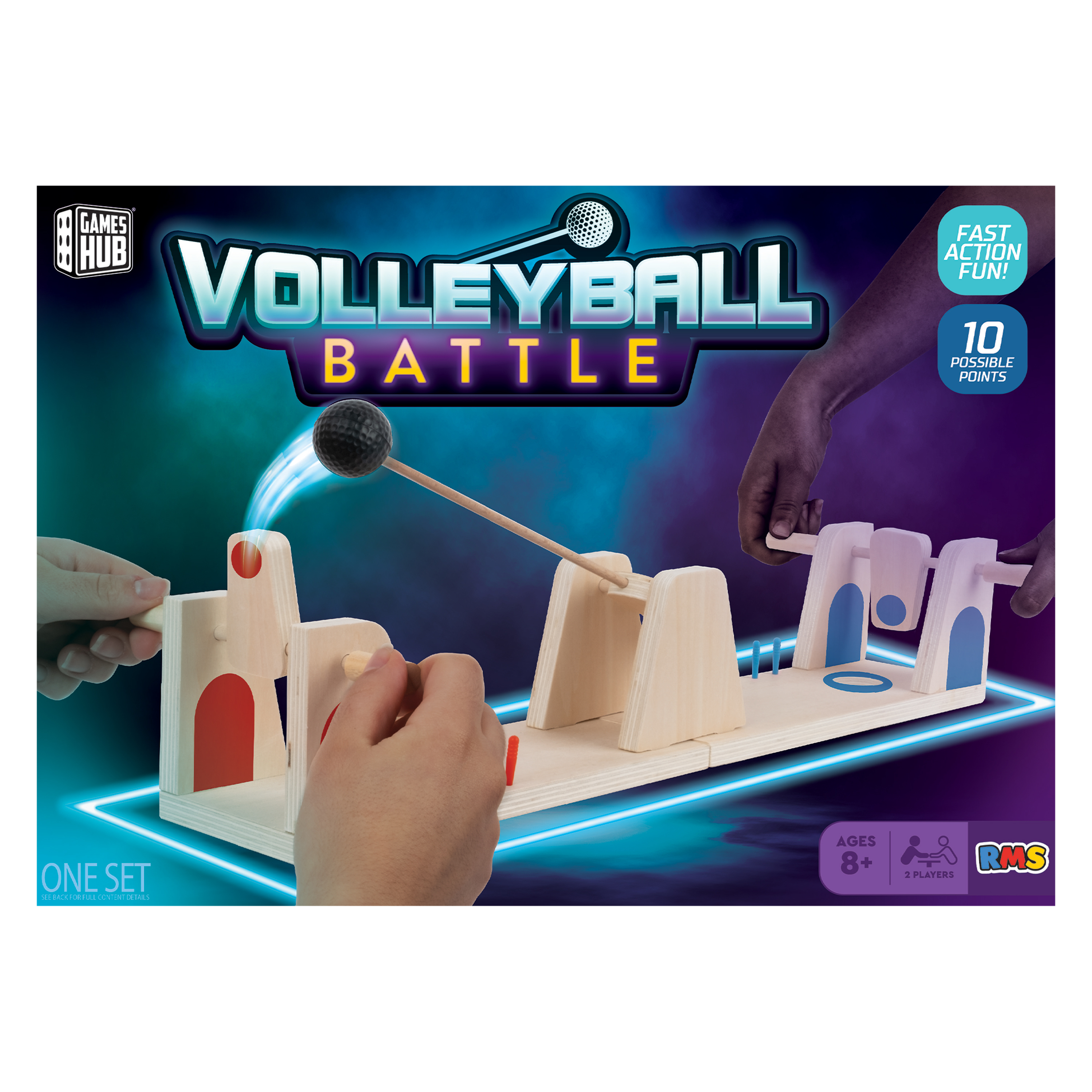 Mini 2-Player Volleyball Battle Table Top Game | Five Below