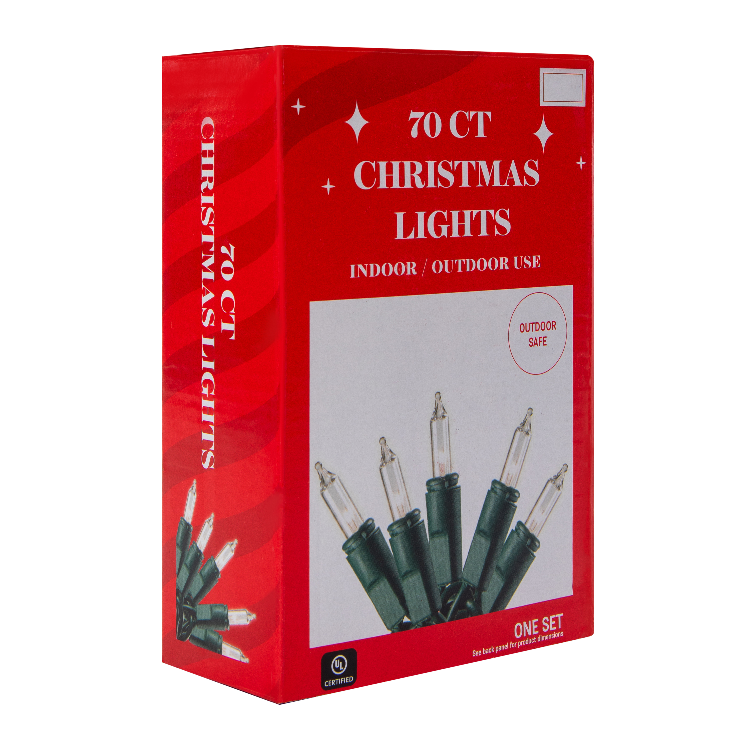 70-Count Christmas String Lights 15.2ft