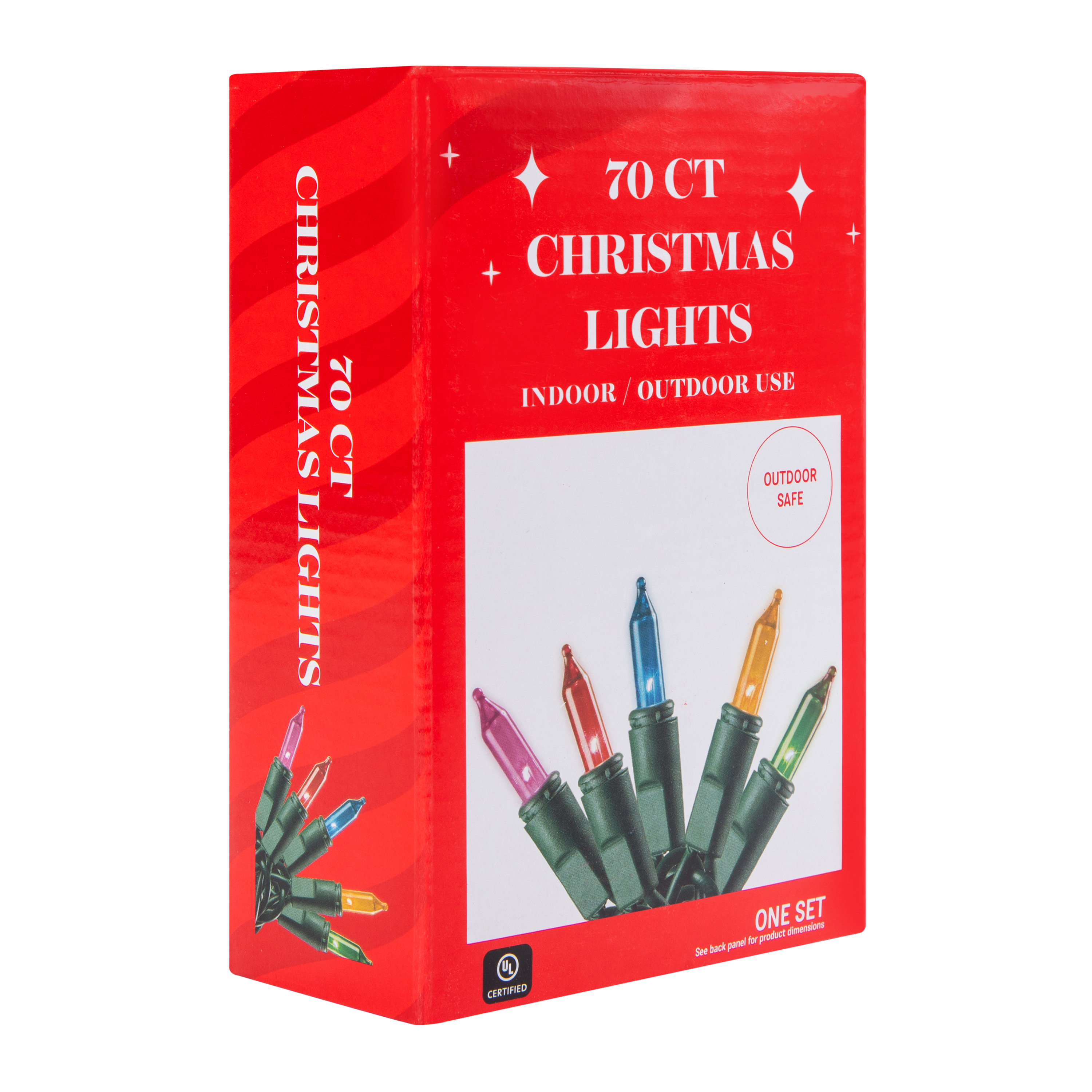 Multicolor Christmas Lights 70-count | Five Below