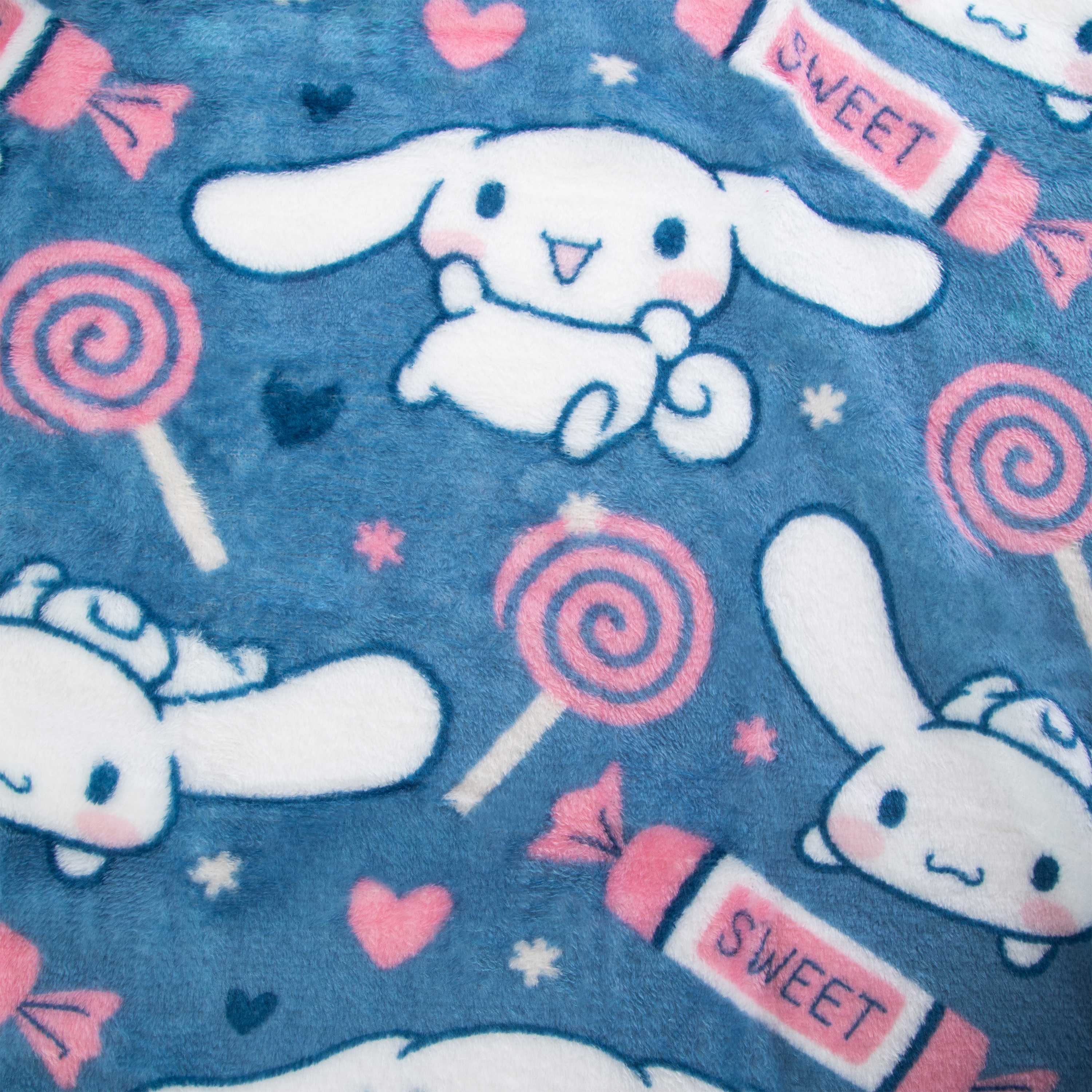 NORTHWEST Hello Kitty CINNAMOROLL Silk Throw Blanket - 40x50 Inch Soft, Cozy & Officially Licensed - View #9