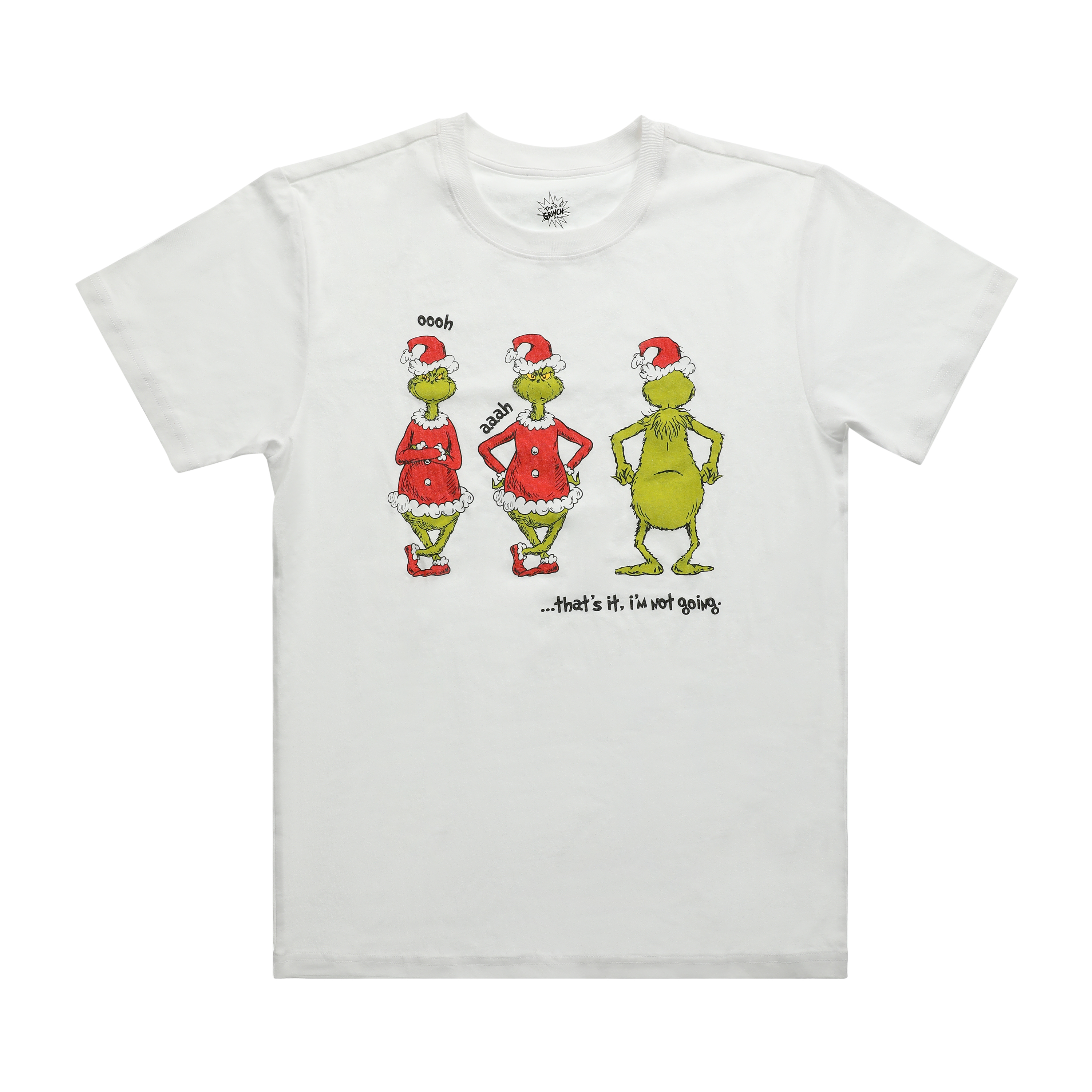 Grinch 'Not Going' Holiday Graphic Tee