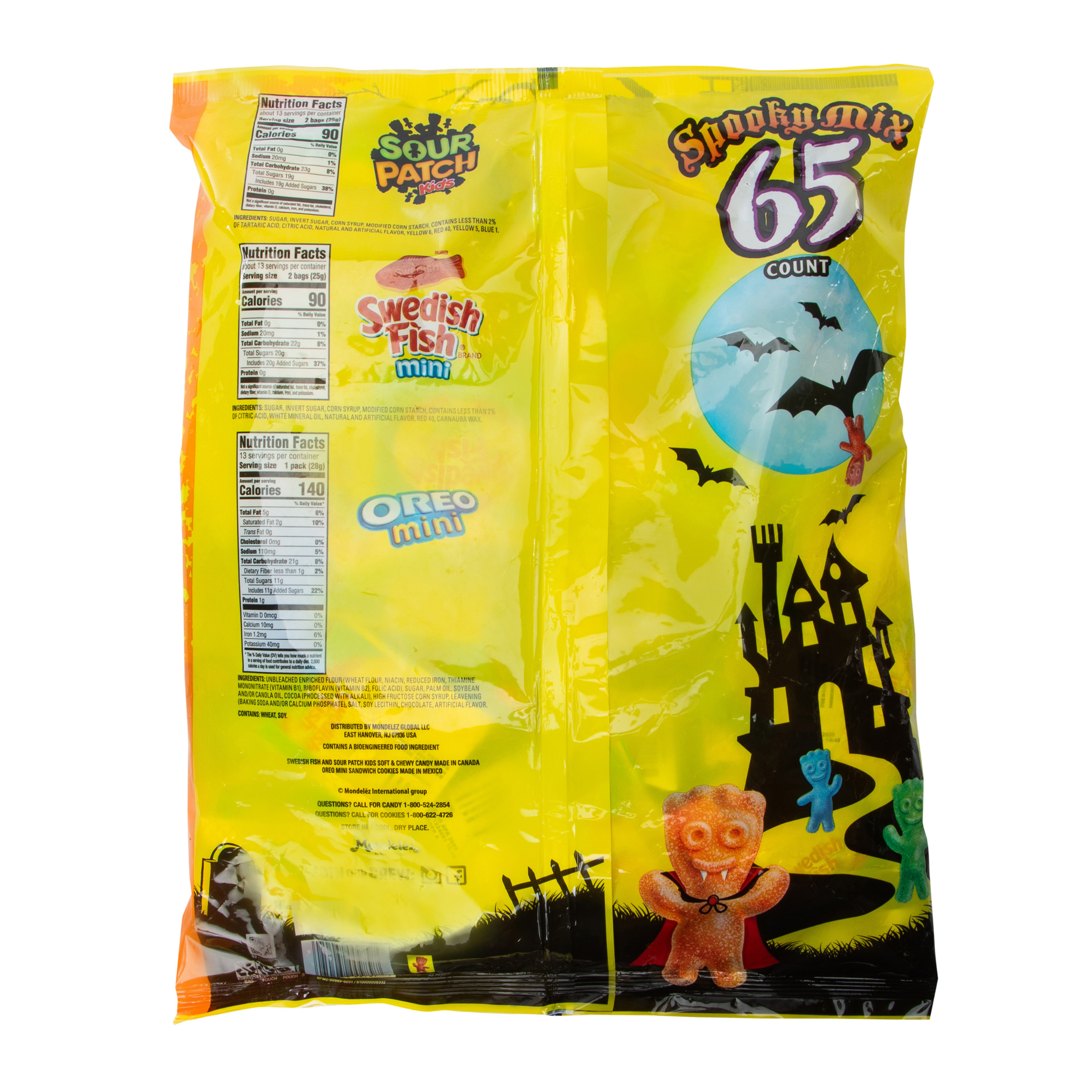 Halloween Candy Spooky Mix 65-Count