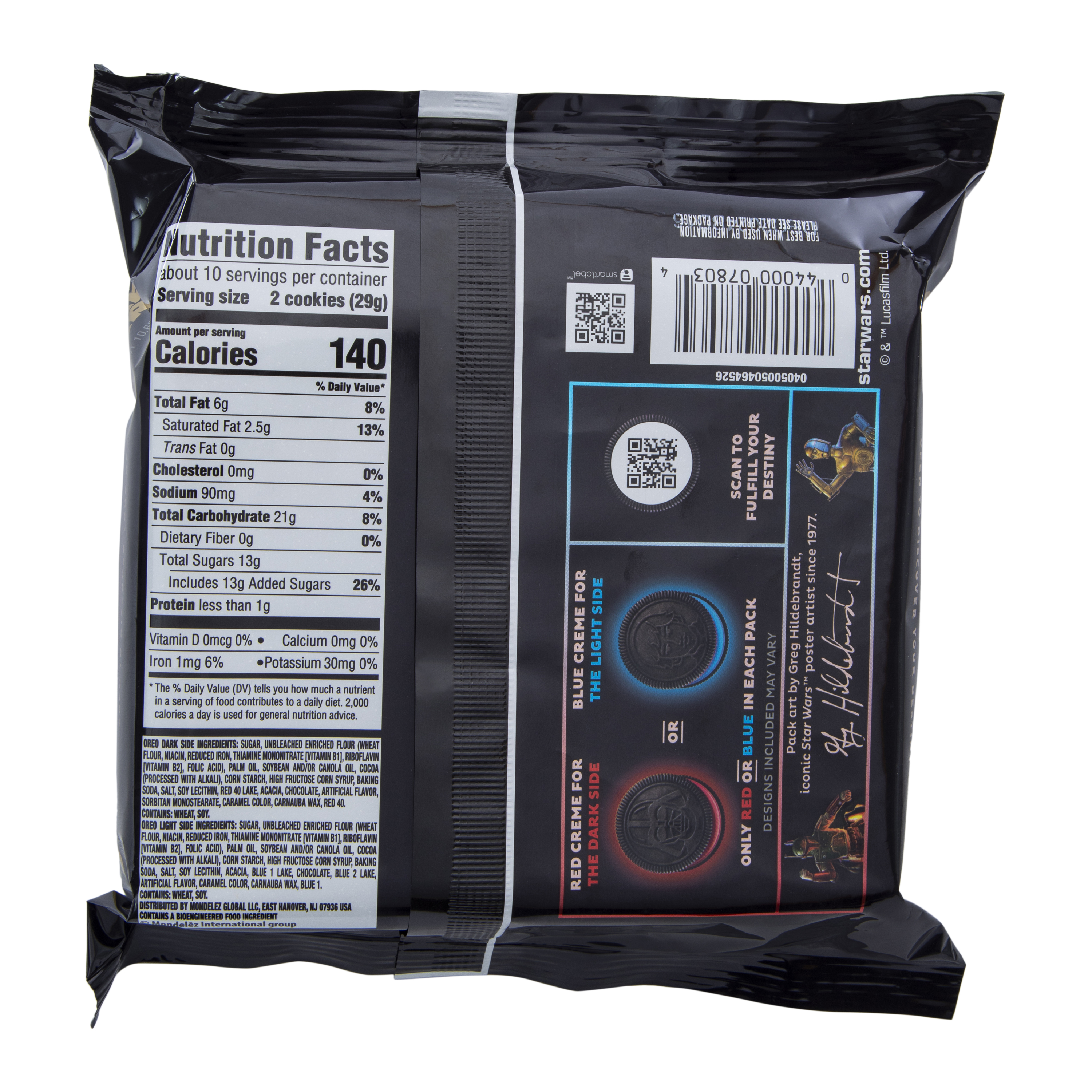 Star Wars Oreo Dark Side Or Light Side Cookies