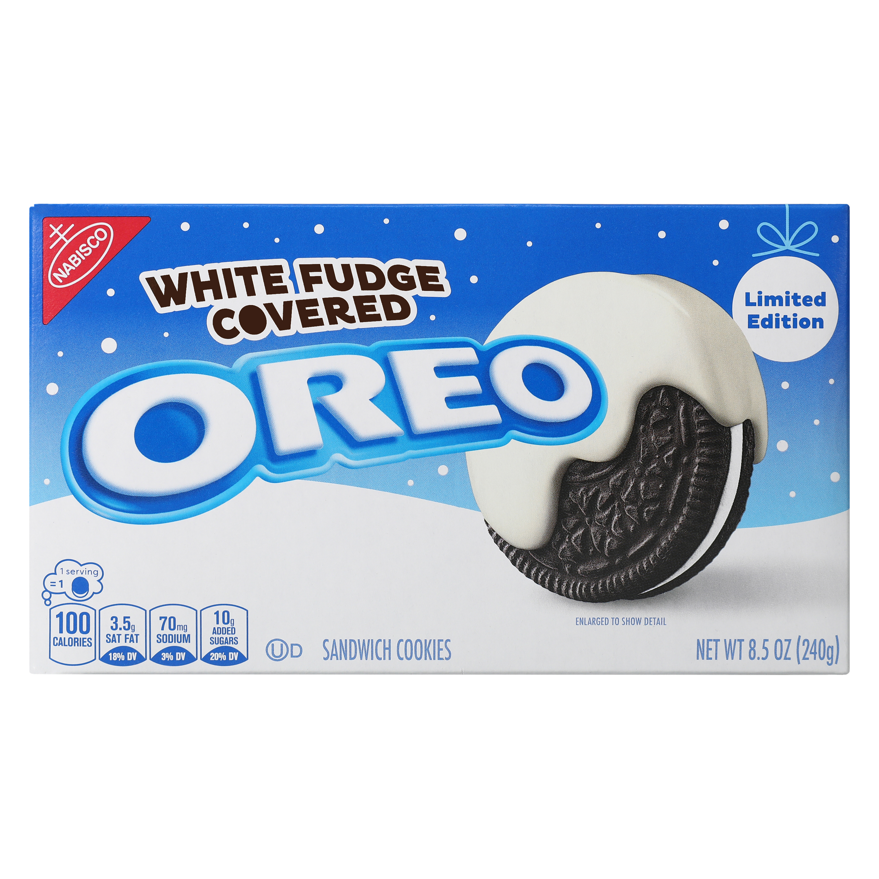 Oreo® White Fudge Covered Sandwich Cookies