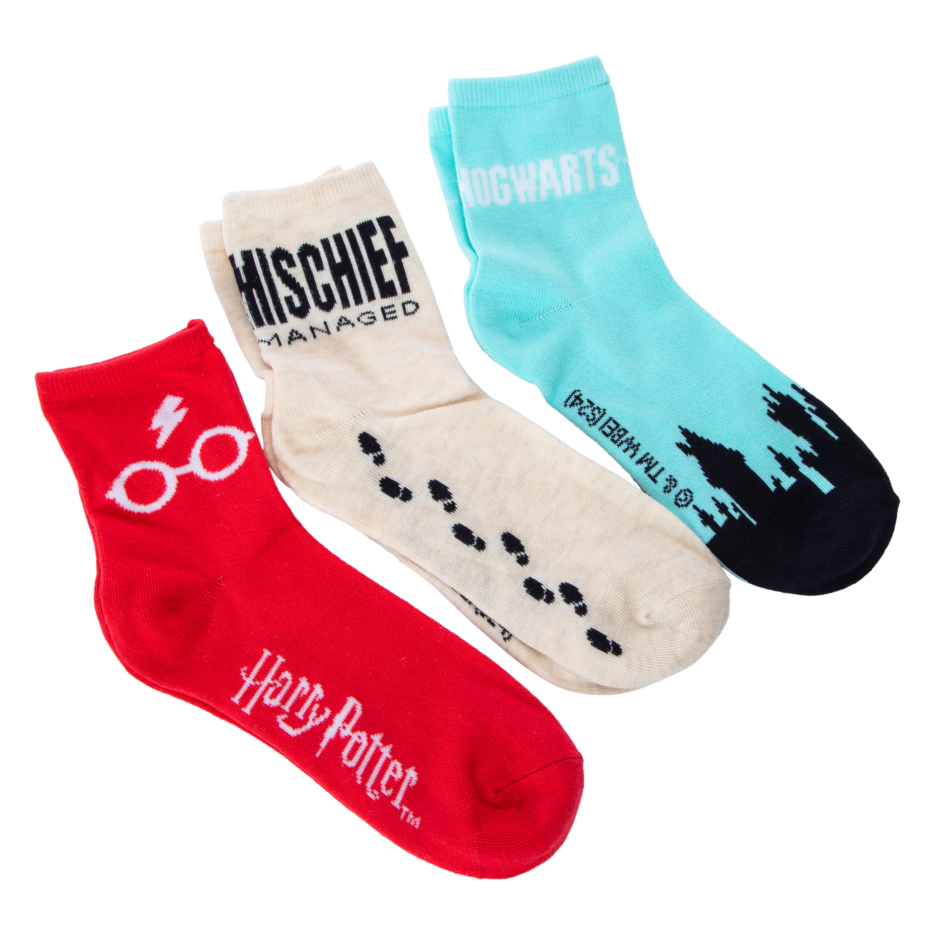 Ladies Harry Potter™ Crew Socks 3-Pack