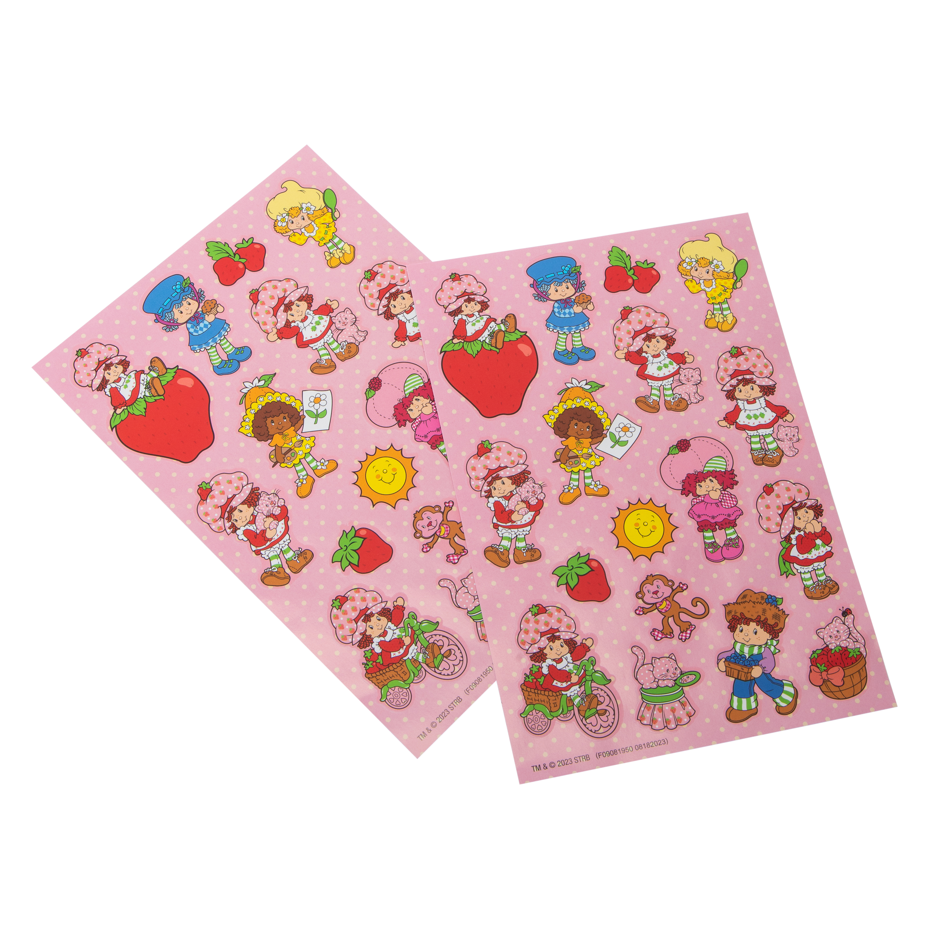 Strawberry Shortcake™ Scratch & Sniff Stickers, 2 Sheets