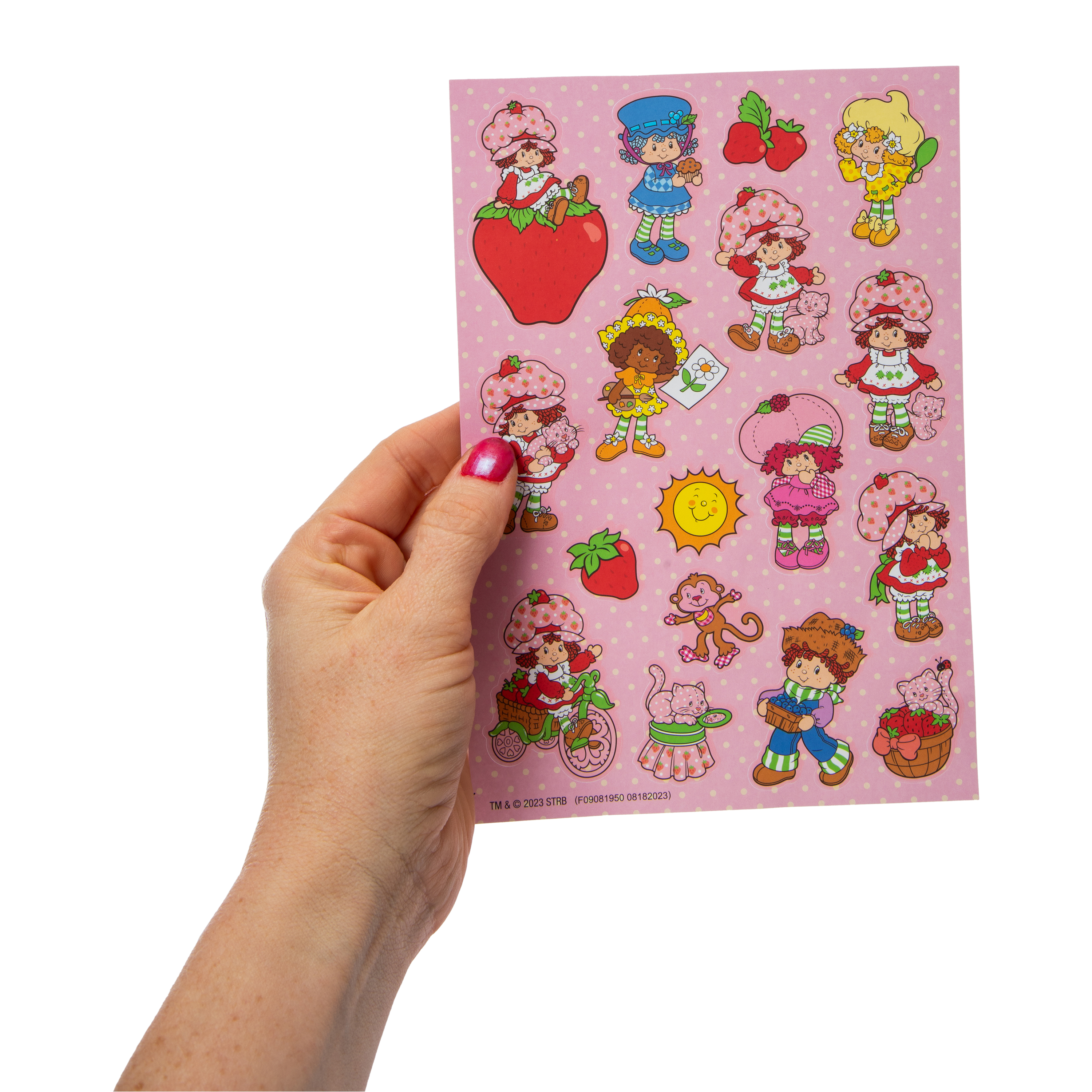 Strawberry Shortcake™ Scratch & Sniff Stickers, 2 Sheets
