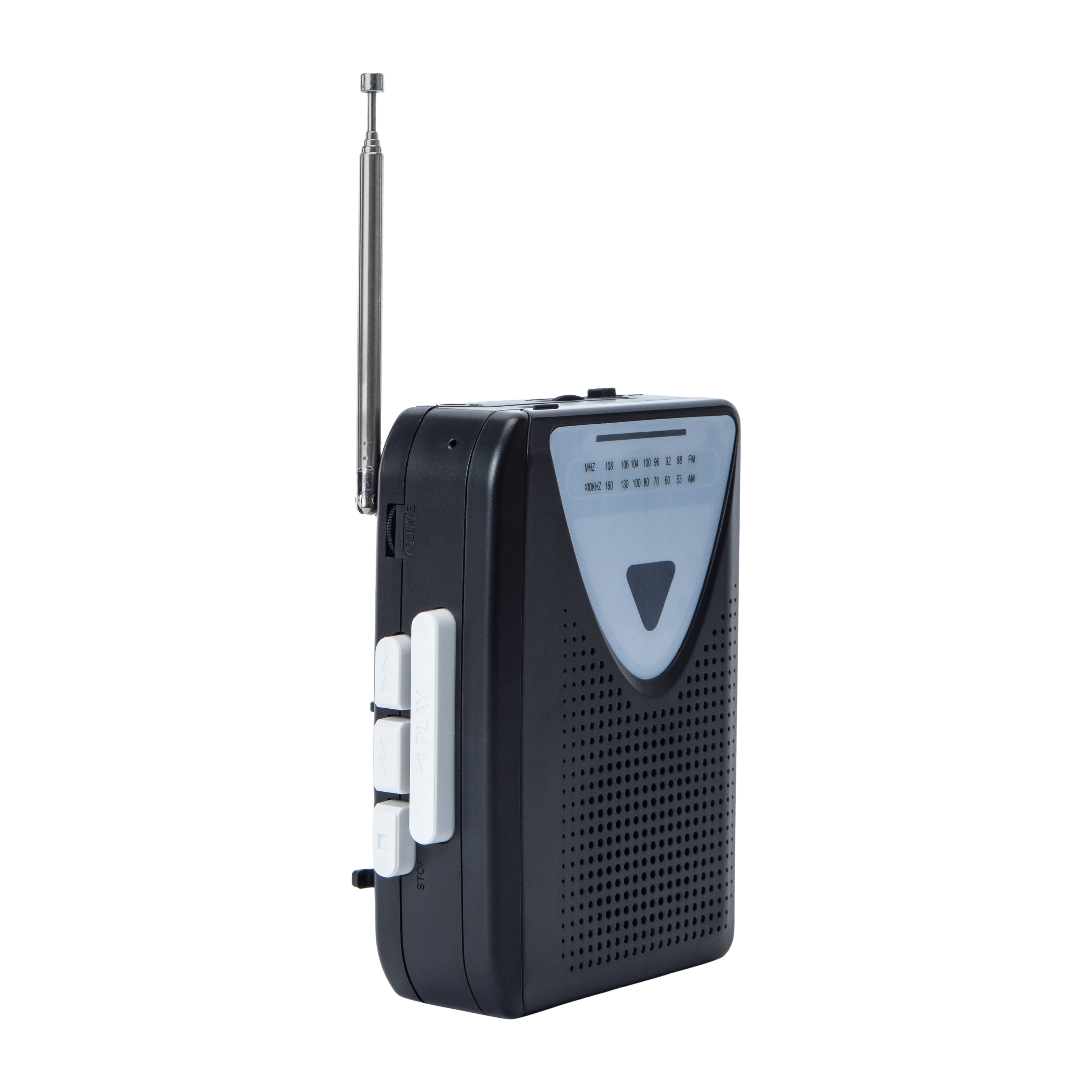 Portable Cassette Player & Earbuds