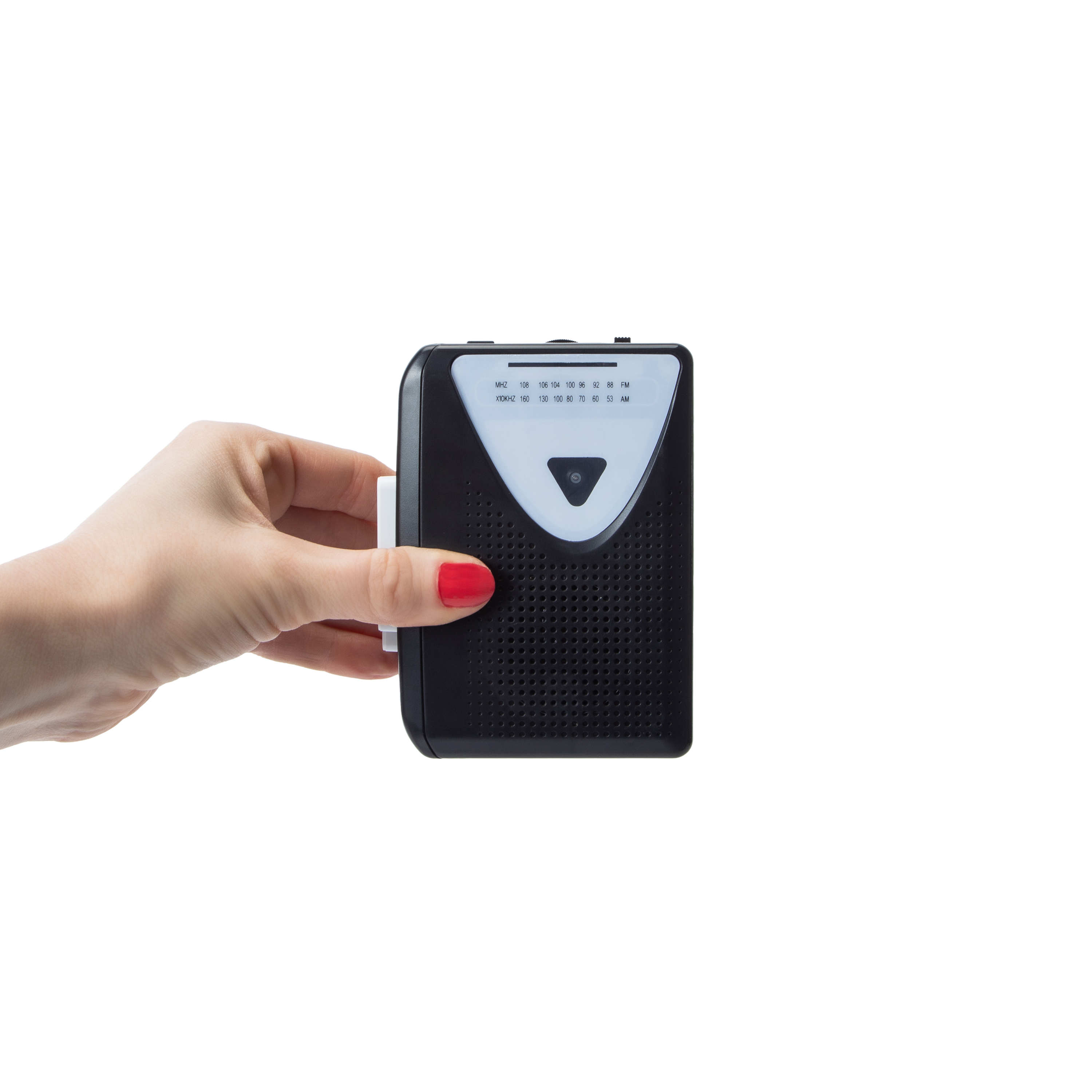 Portable Cassette Player & Earbuds