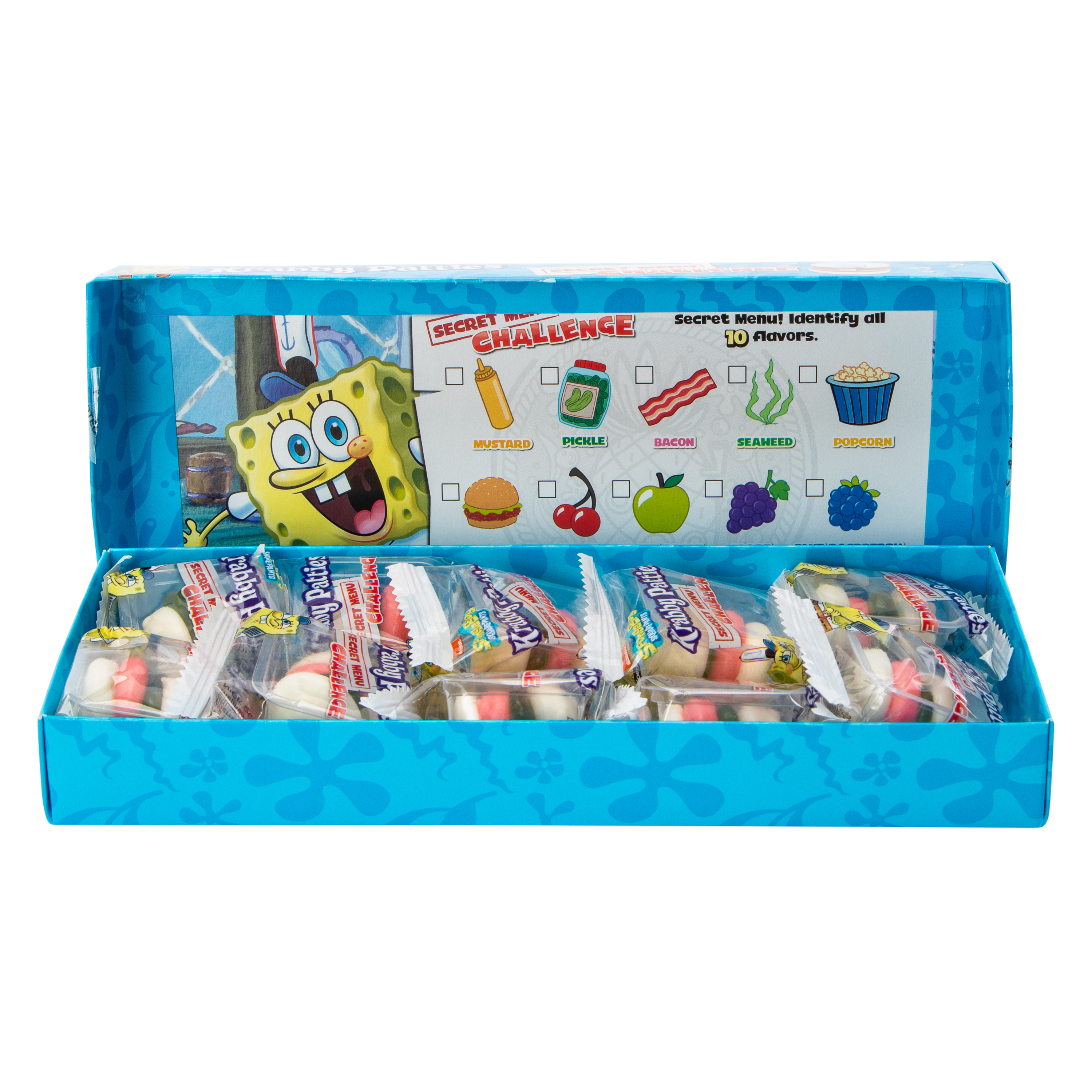 SpongeBob SquarePants™ Krabby Patties Secret Menu Challenge Gummy Candy 3.17oz