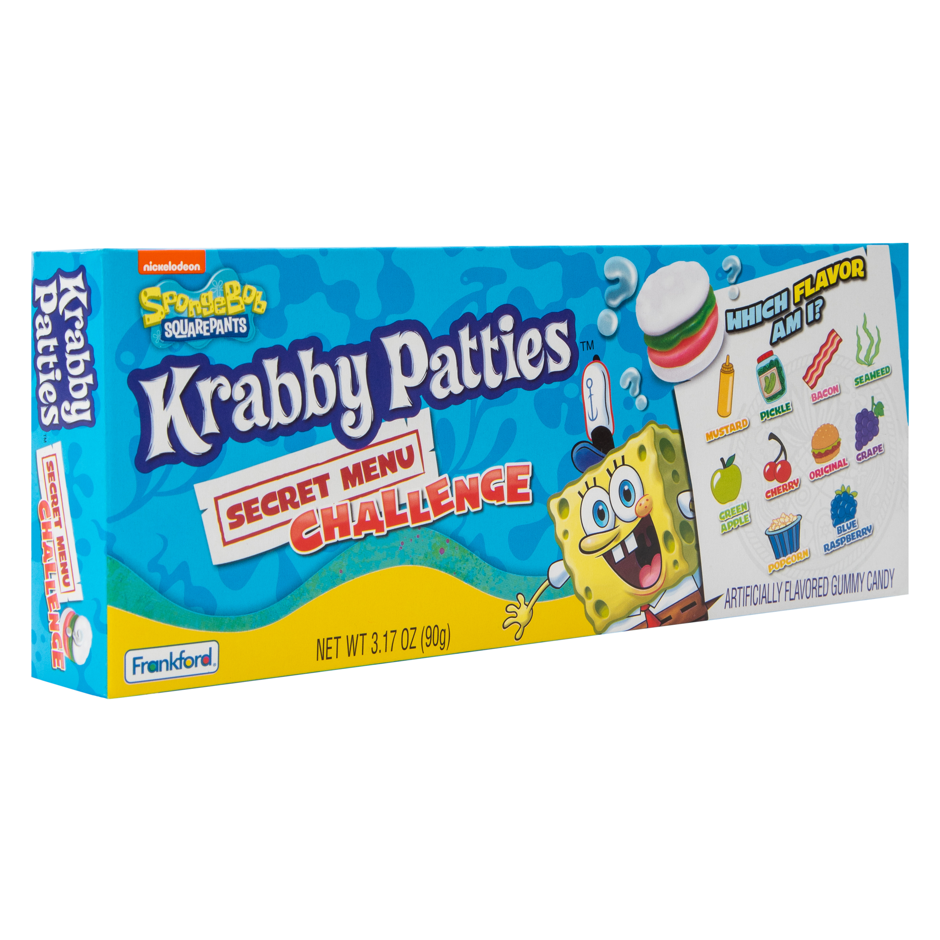 SpongeBob SquarePants™ Krabby Patties Secret Menu Challenge Gummy Candy 3.17oz