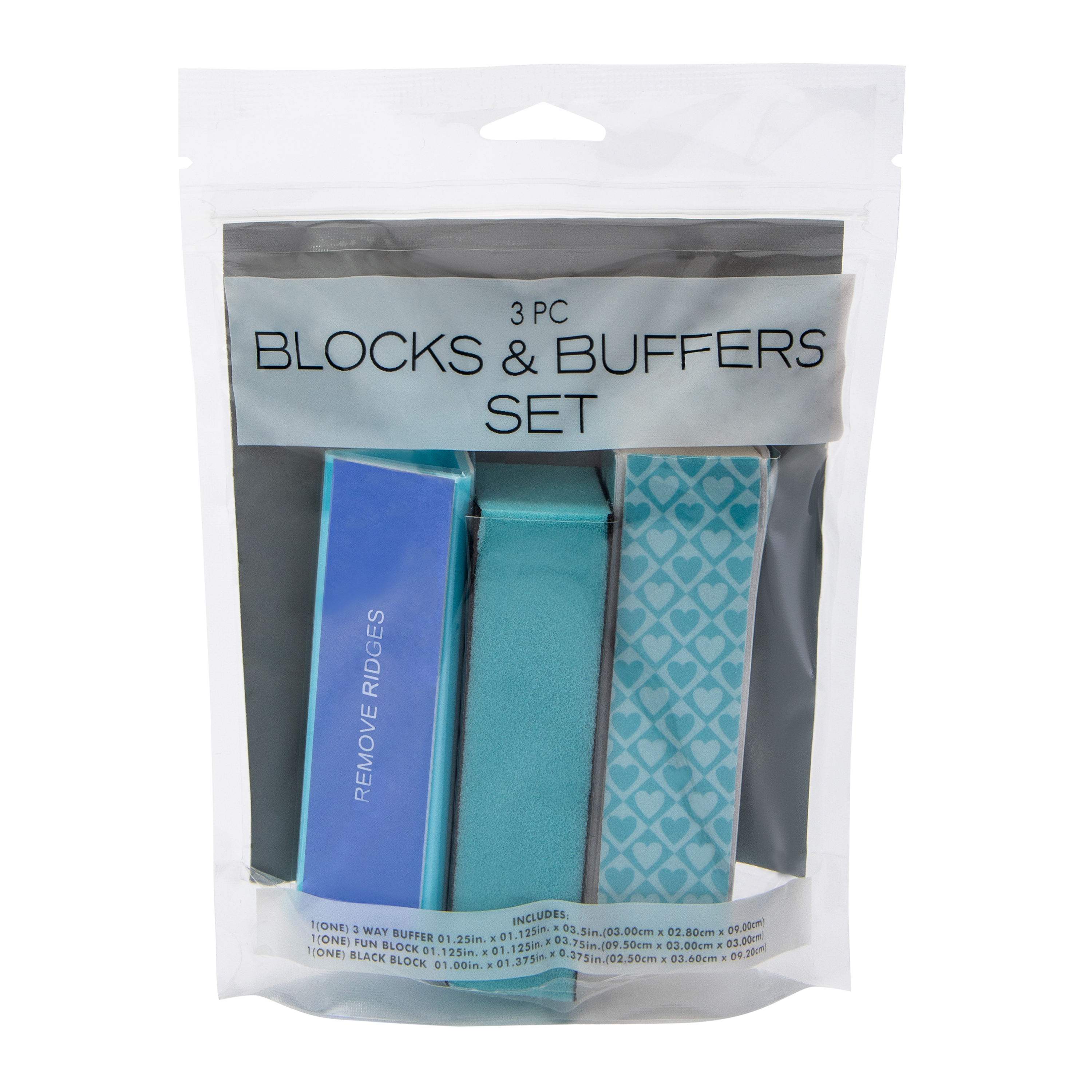 Blocks & Buffers Nail Care Set 3-Piece