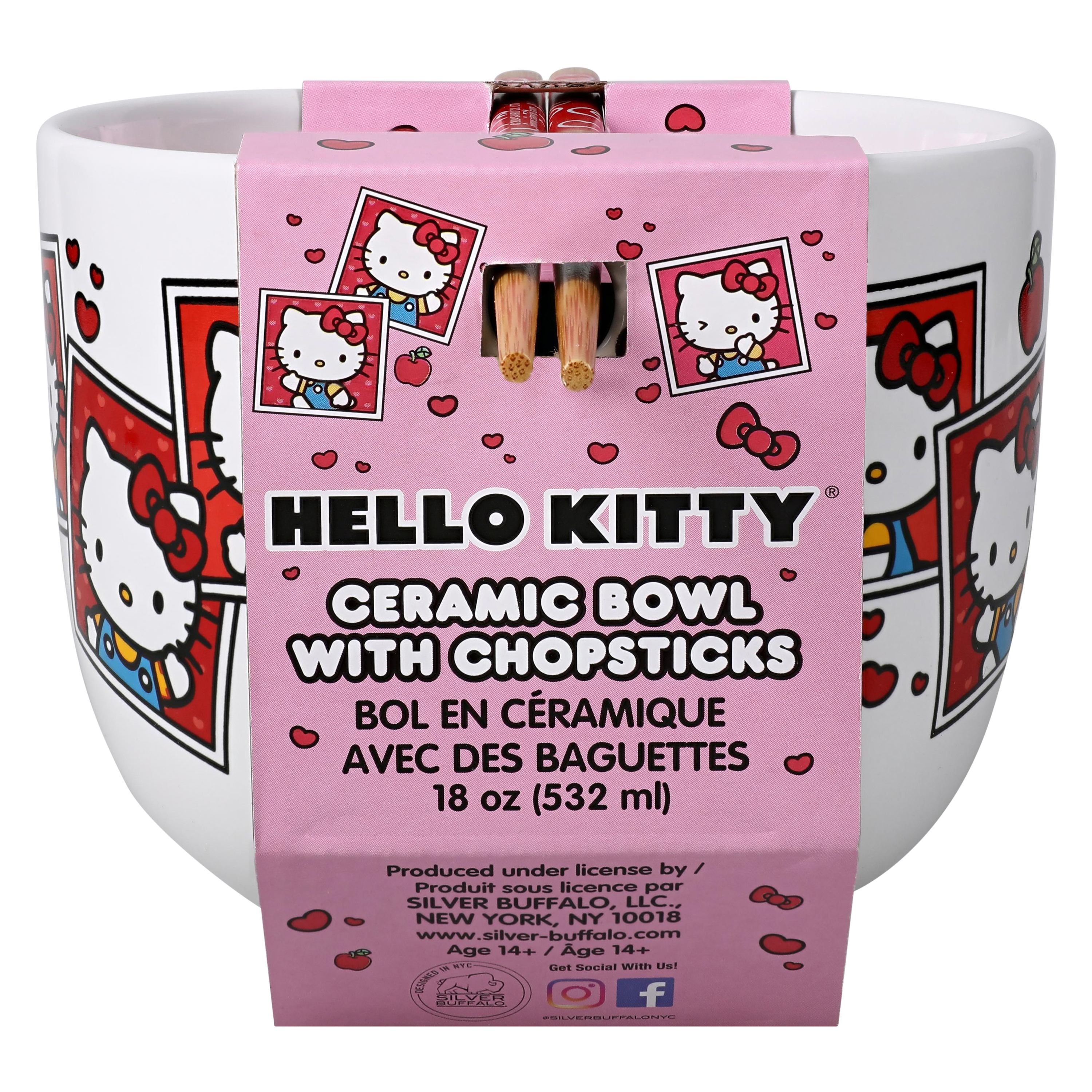 Hello Kitty® Ramen Bowl With Chopsticks
