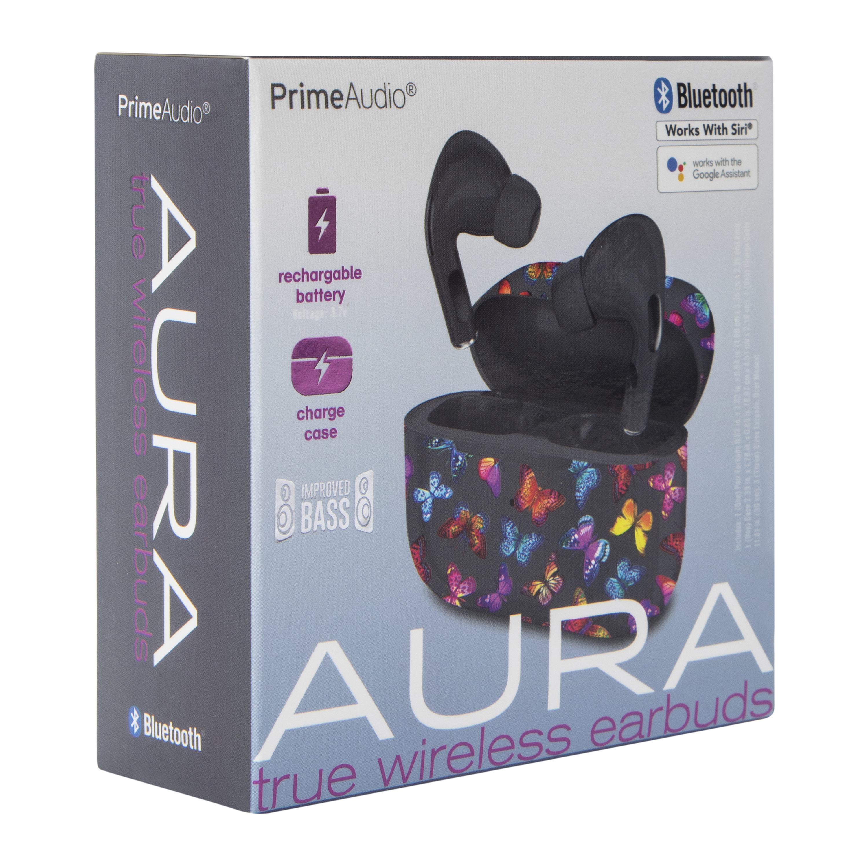 Aura Bluetooth® Wireless Earbuds With Mic