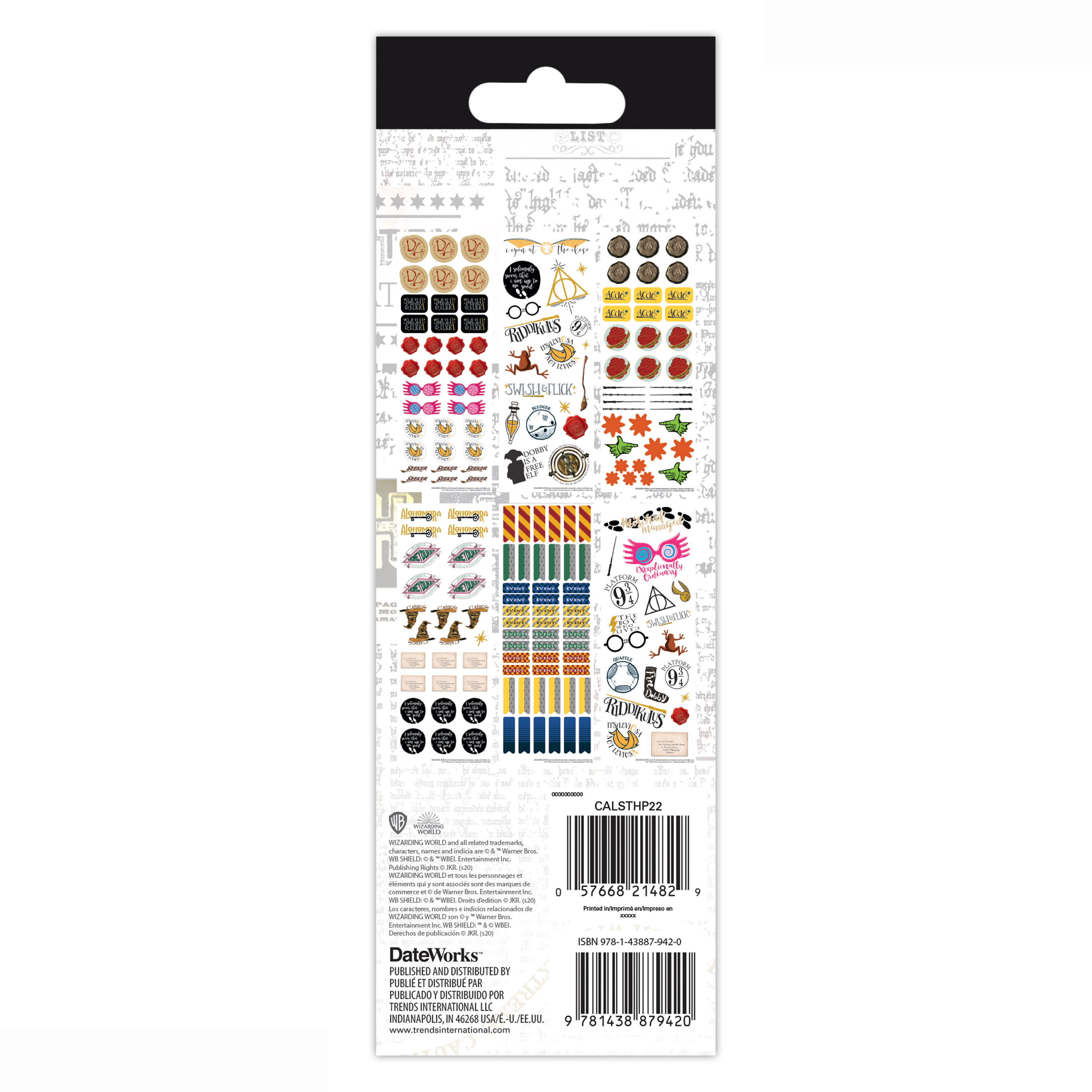 Harry Potter™ Calendar Stickers 6-Sheets