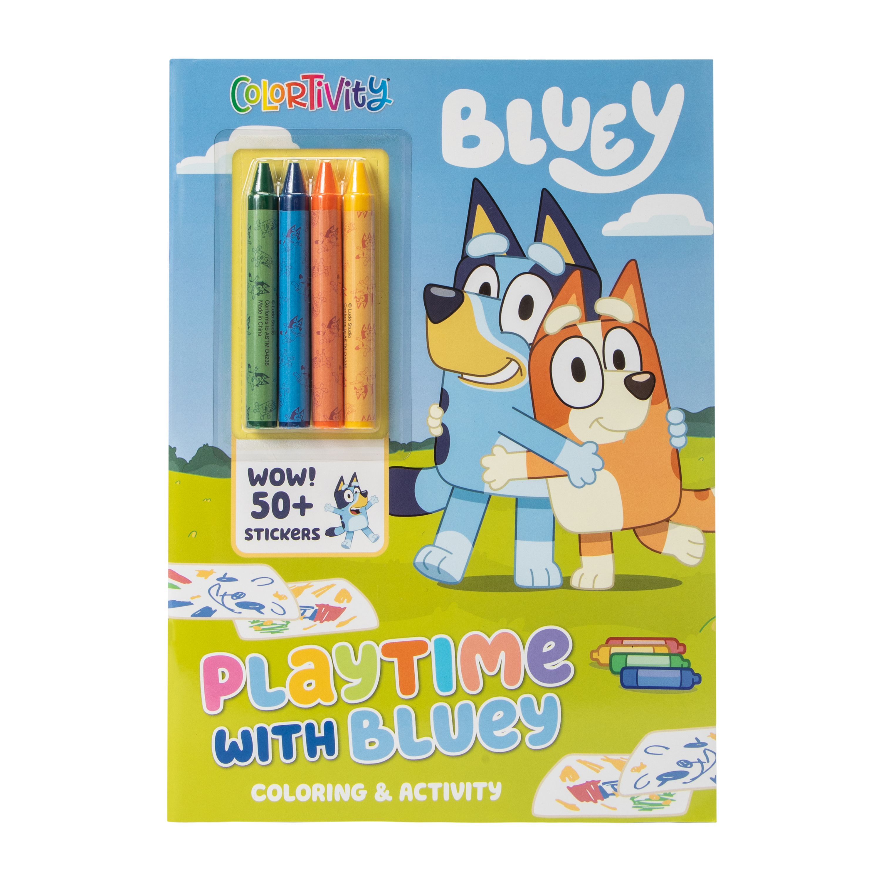 Bluey™ Colortivity® Playtime With Bluey Coloring & Activity Book