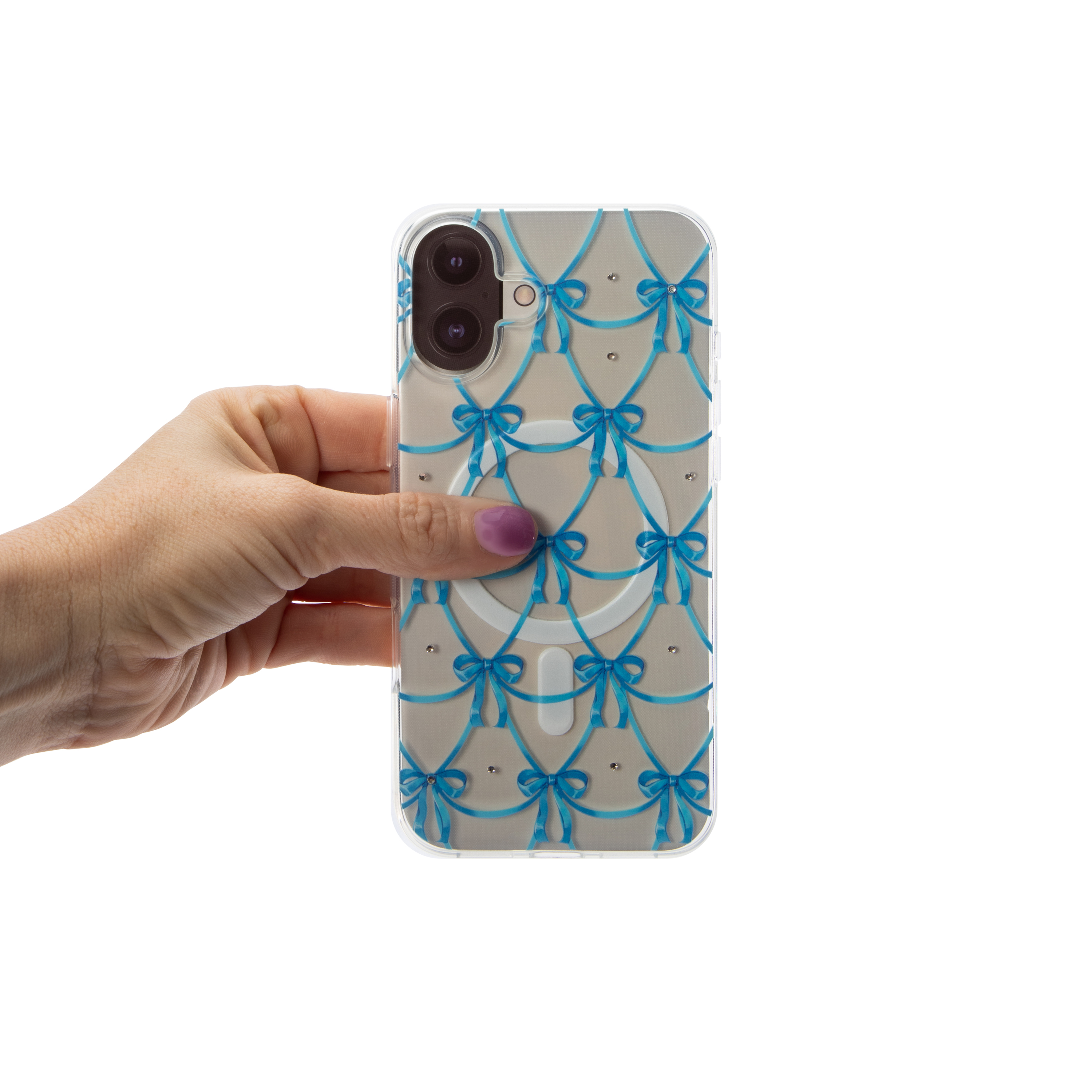 iPhone 16 Plus® Crystal MagSafe® Compatible Phone Case