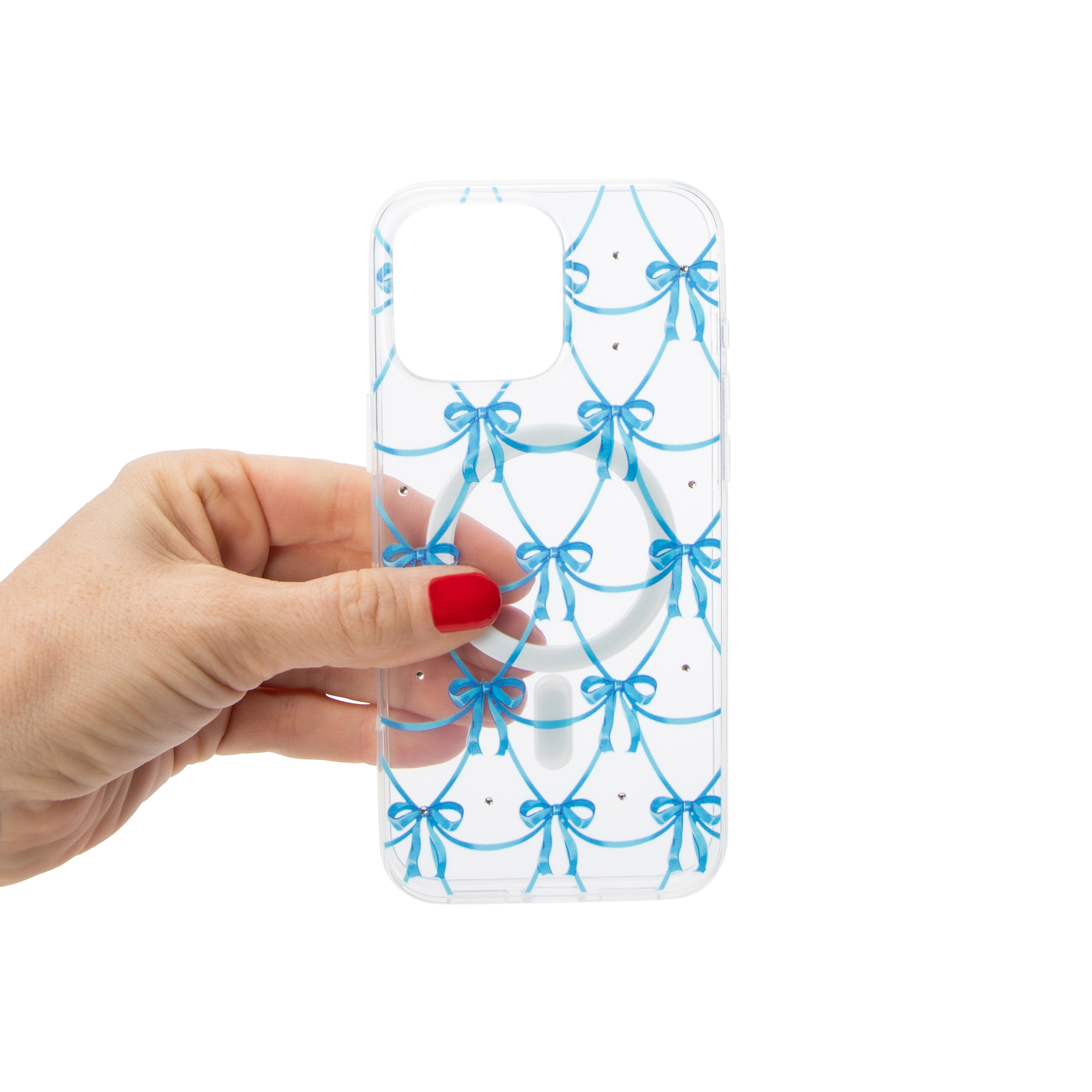 iPhone 16 Pro Max® Clear Crystal Phone Case - MagSafe® Compatible