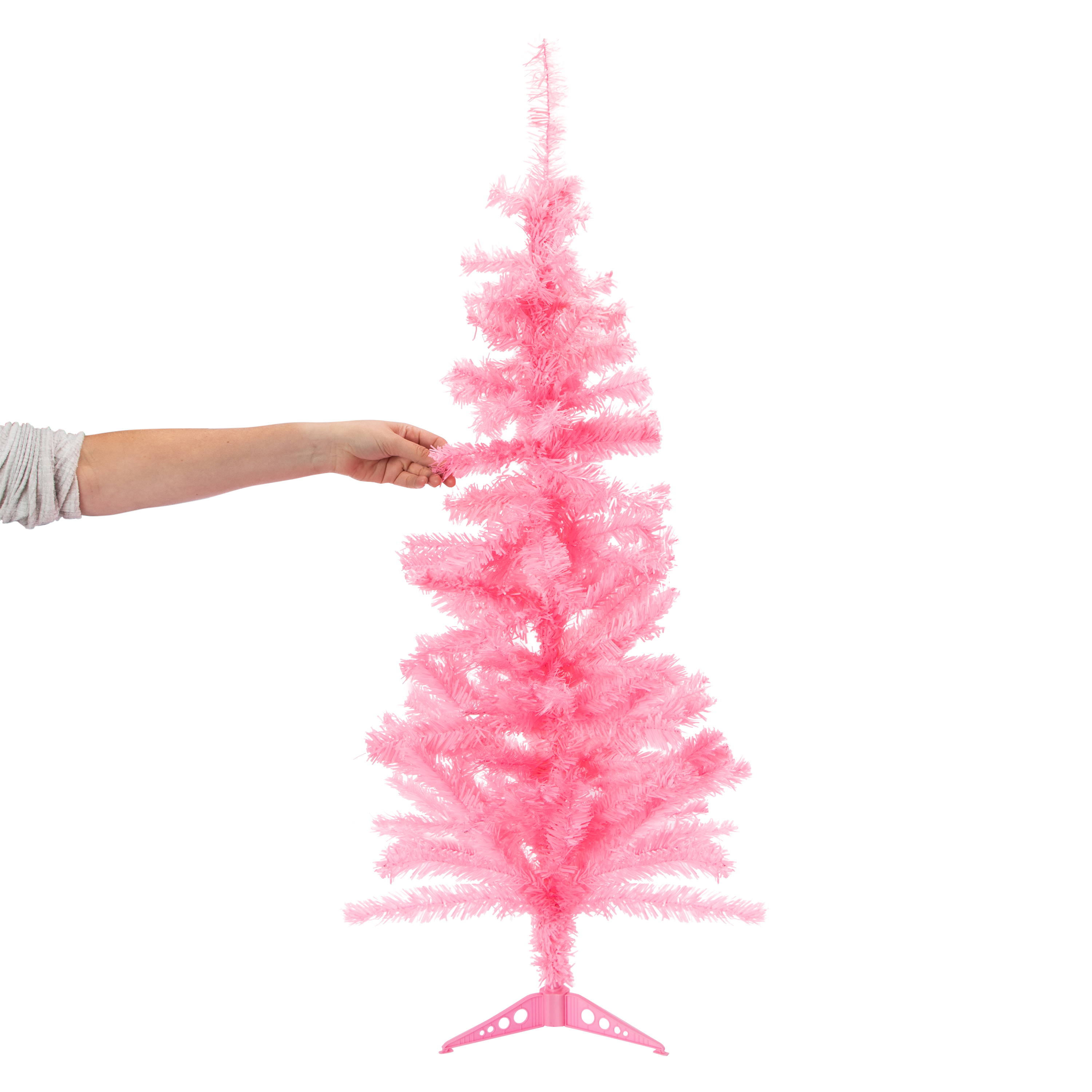 Pink Christmas Tree With Storage Bag 4ft