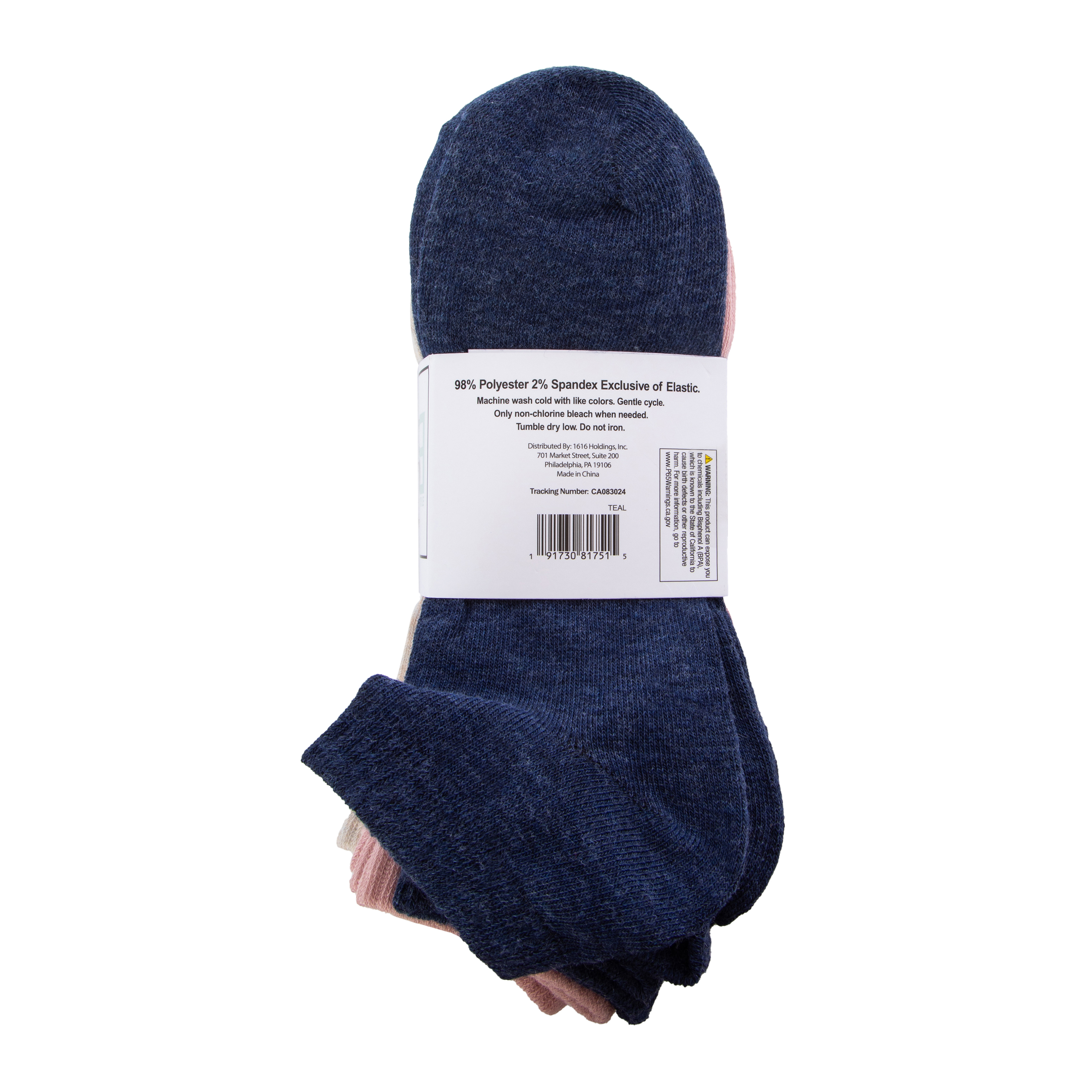 Ladies No Show Sock 10-Pack