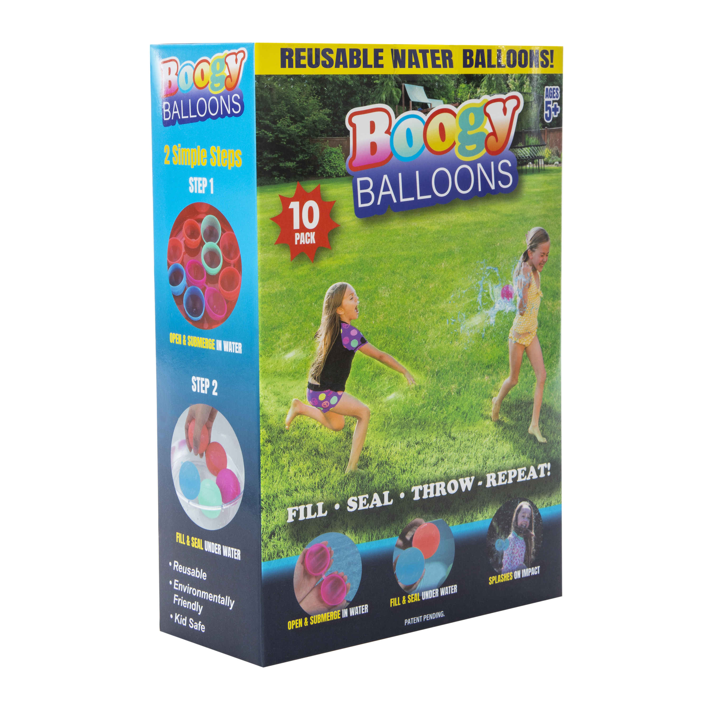 Boogy Balloons Reusable Water Balloons 10-Count