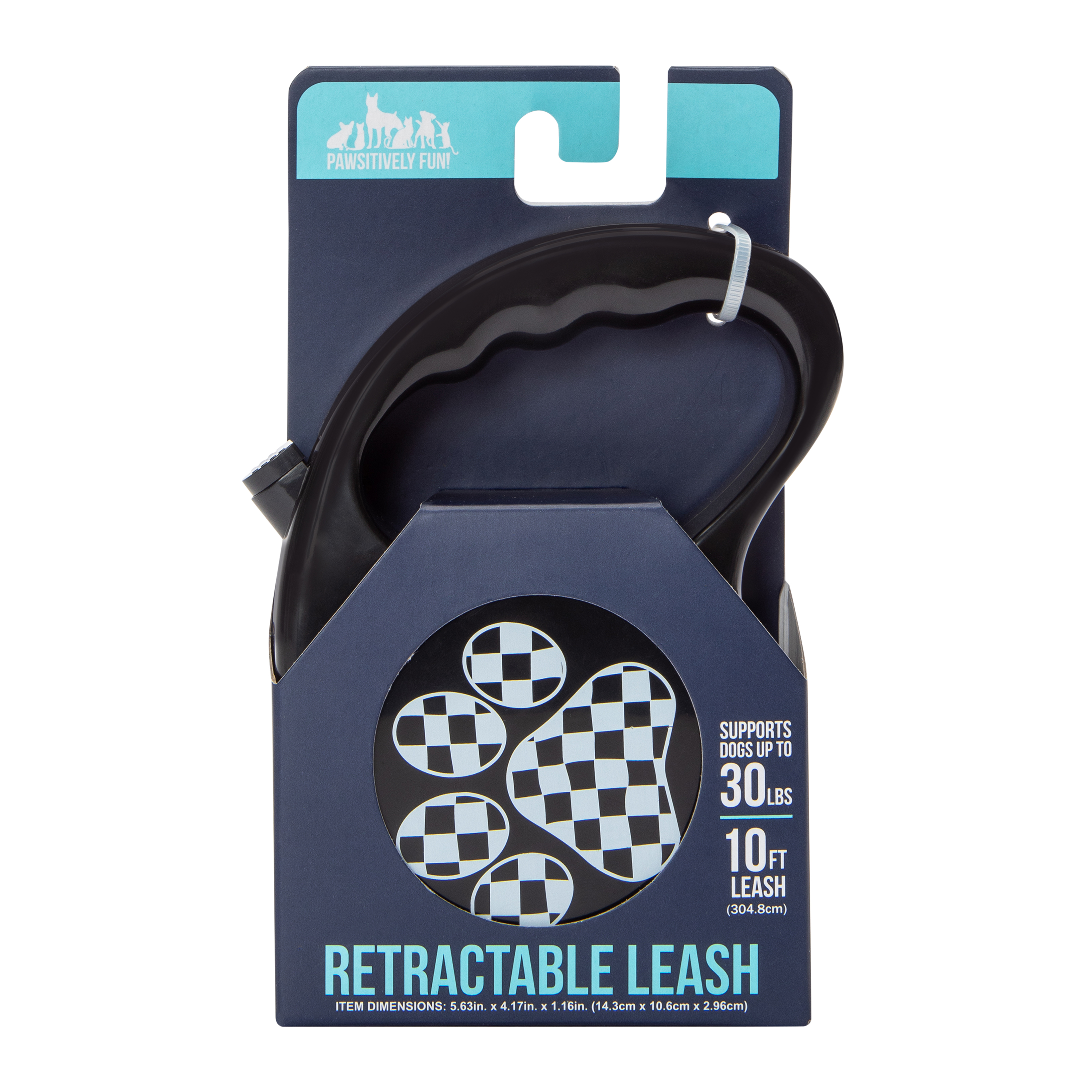 Printed Retractable Dog Leash 10ft