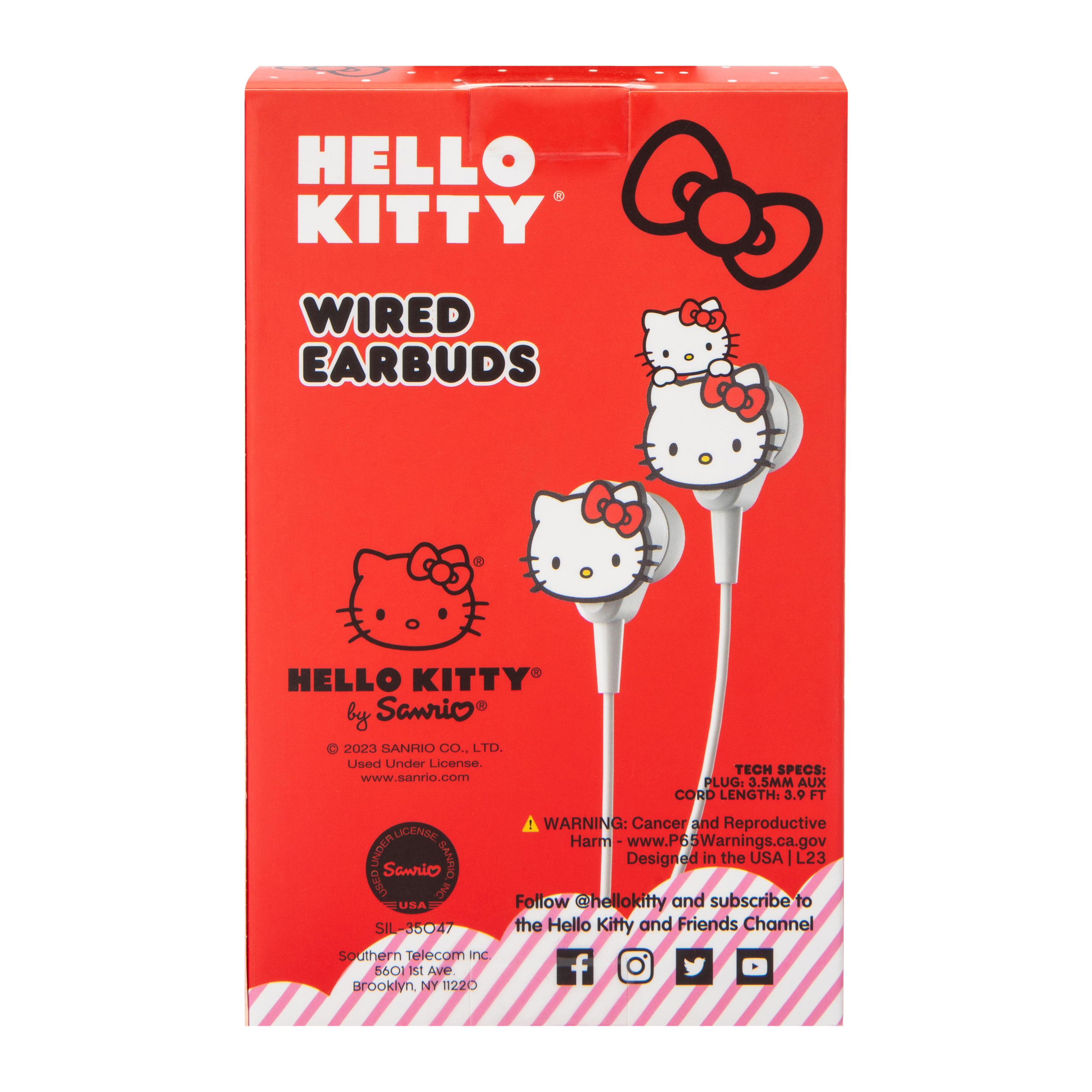 Hello Kitty® Wired Earbuds