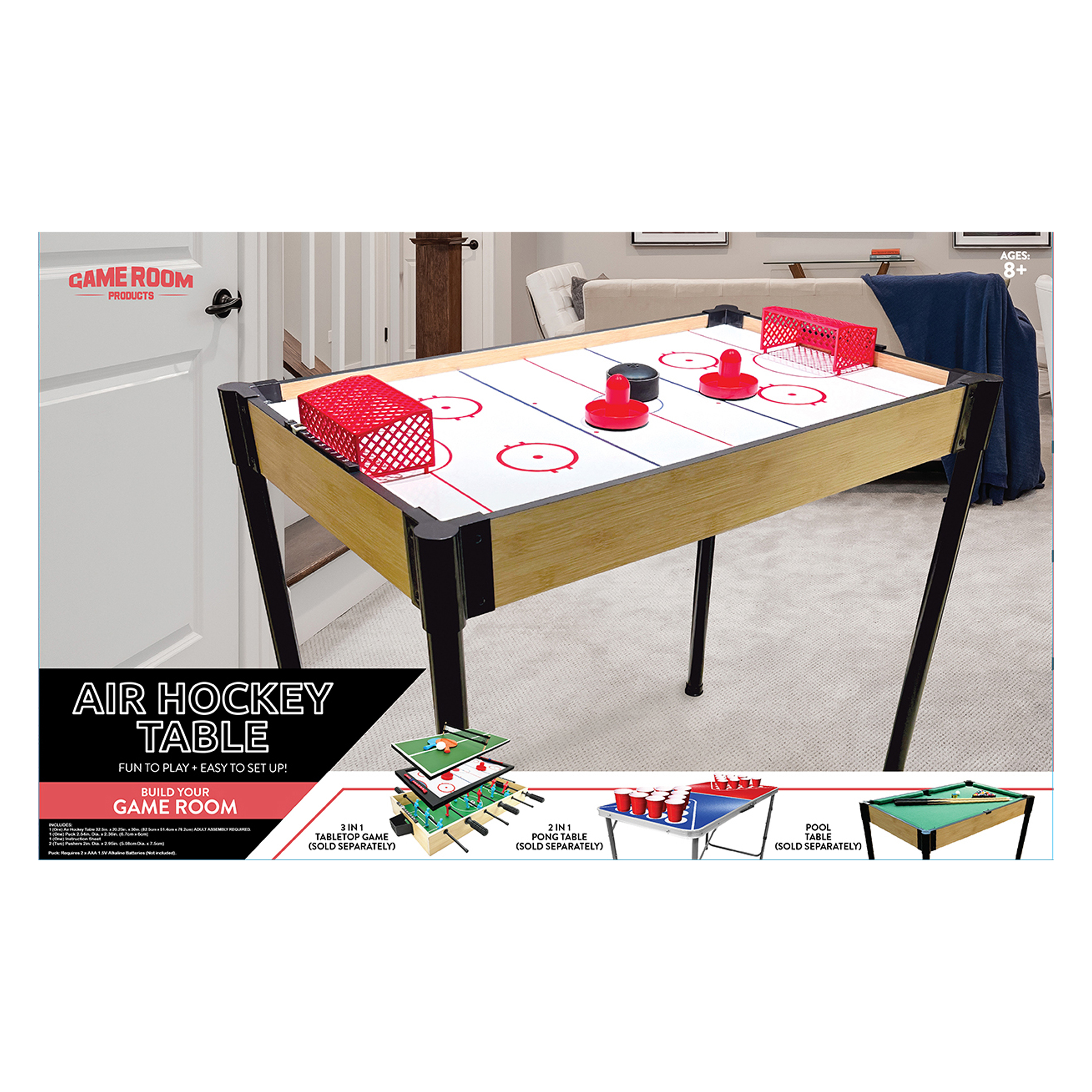 Spongebob hot SquarePants table top air hockey table