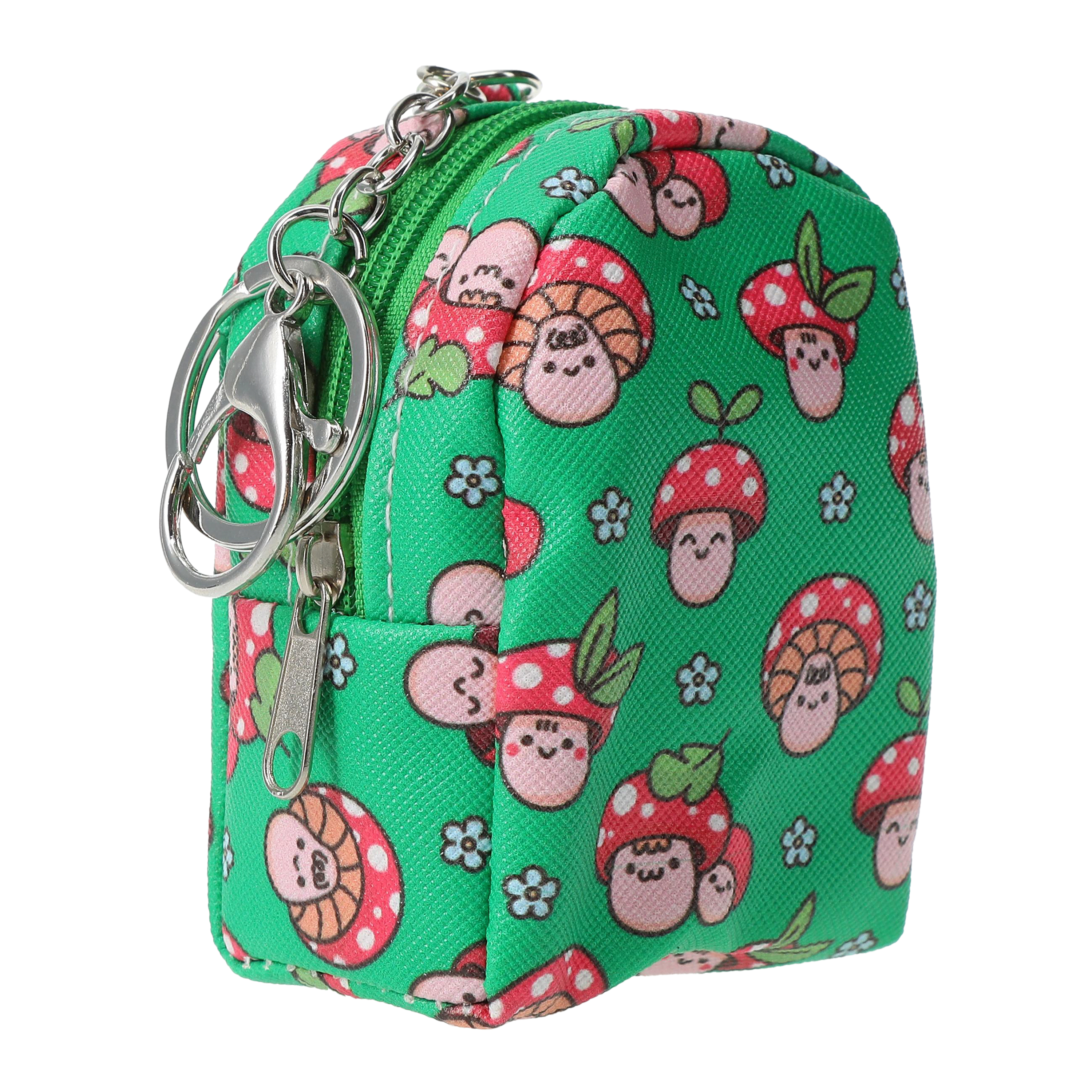 Mini Mushroom Backpack Coin Purse Keychain