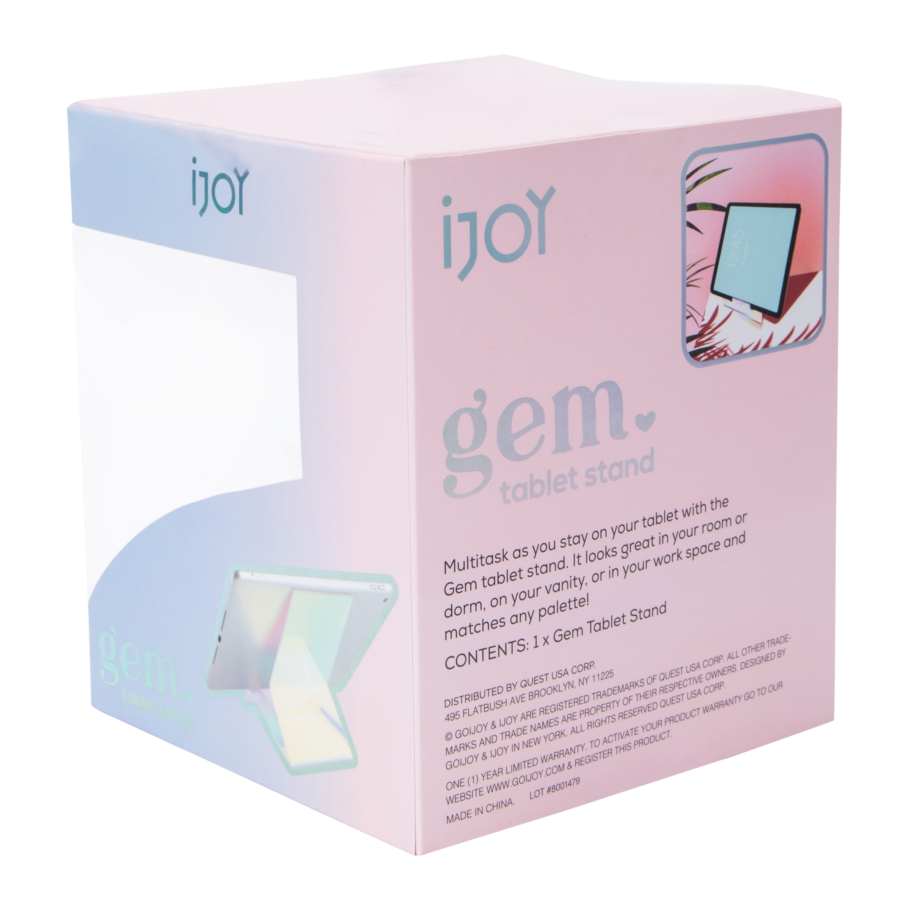 IJoy Iridescent Gem Tablet Stand