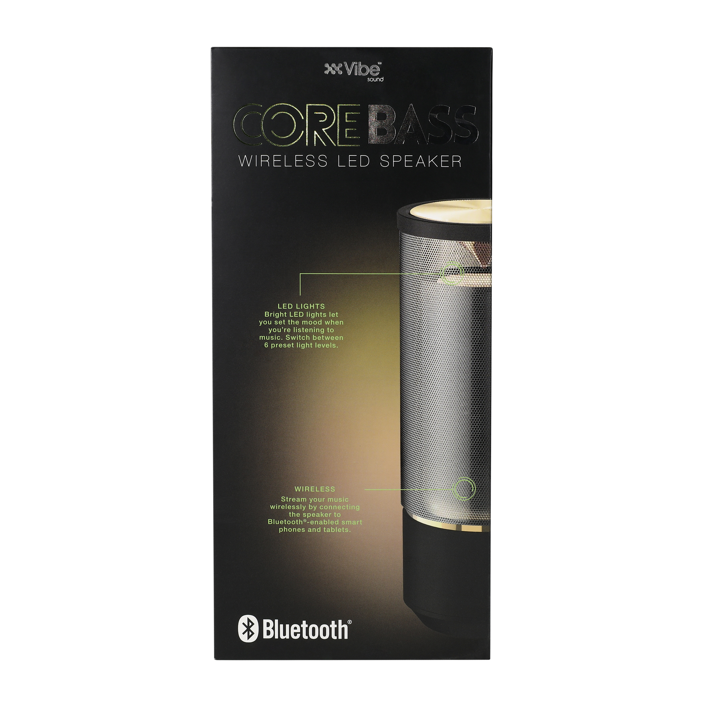 Core Bass Wireless LED Tower Speaker