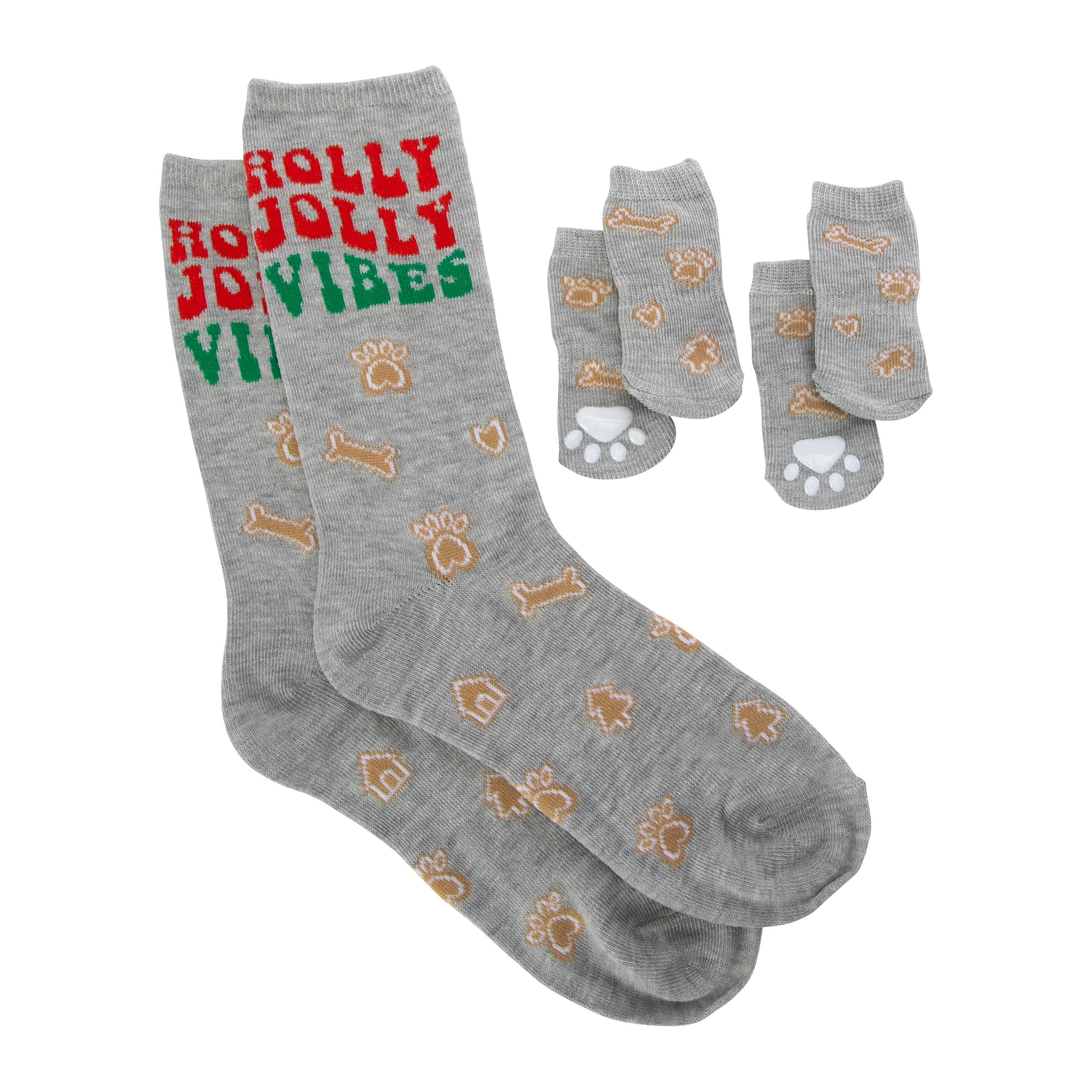 Holiday Pet & Owner Matching Socks